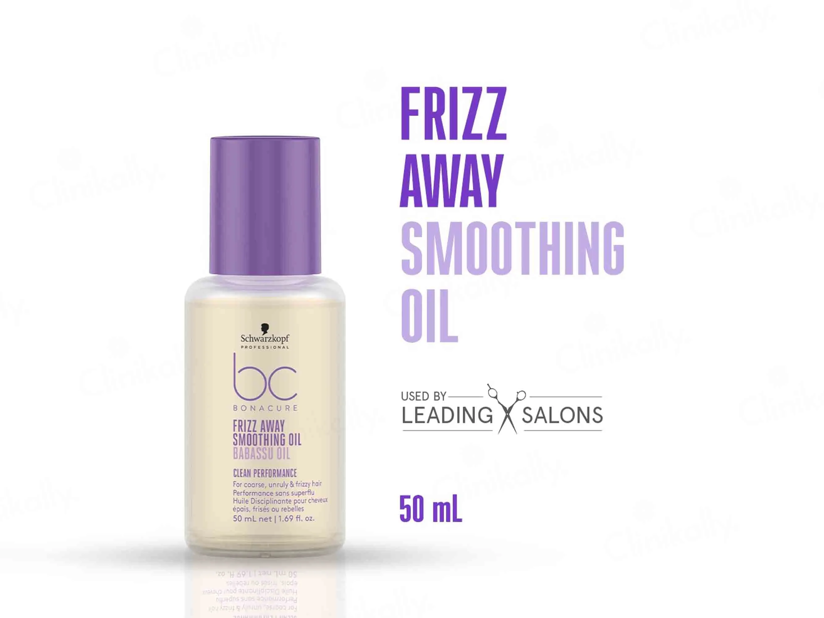 Schwarzkopf Professional BC Bonacure Frizz Away Smoothing Hair Oil - Image 2