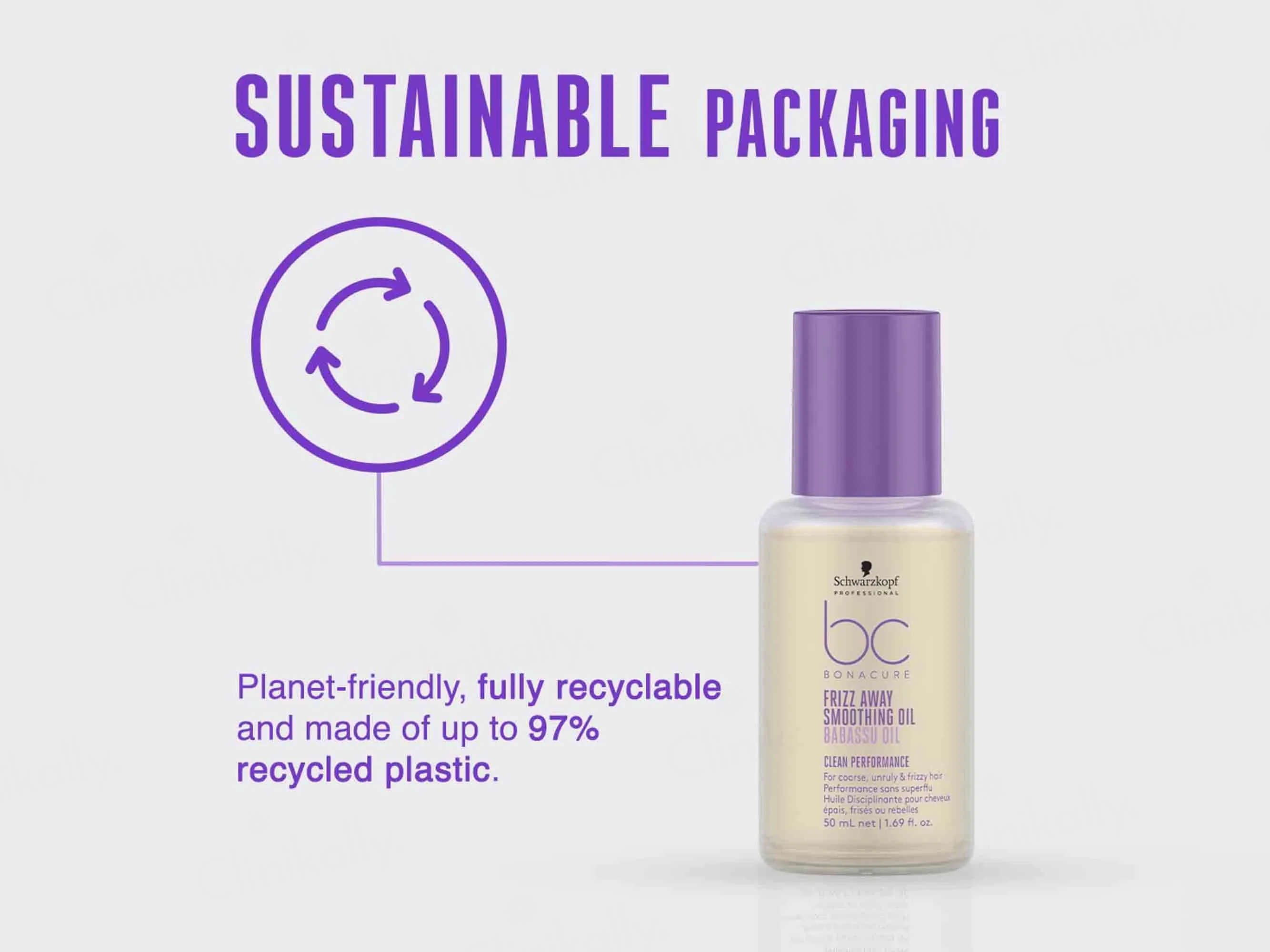 Schwarzkopf Professional BC Bonacure Frizz Away Smoothing Hair Oil - Image 7