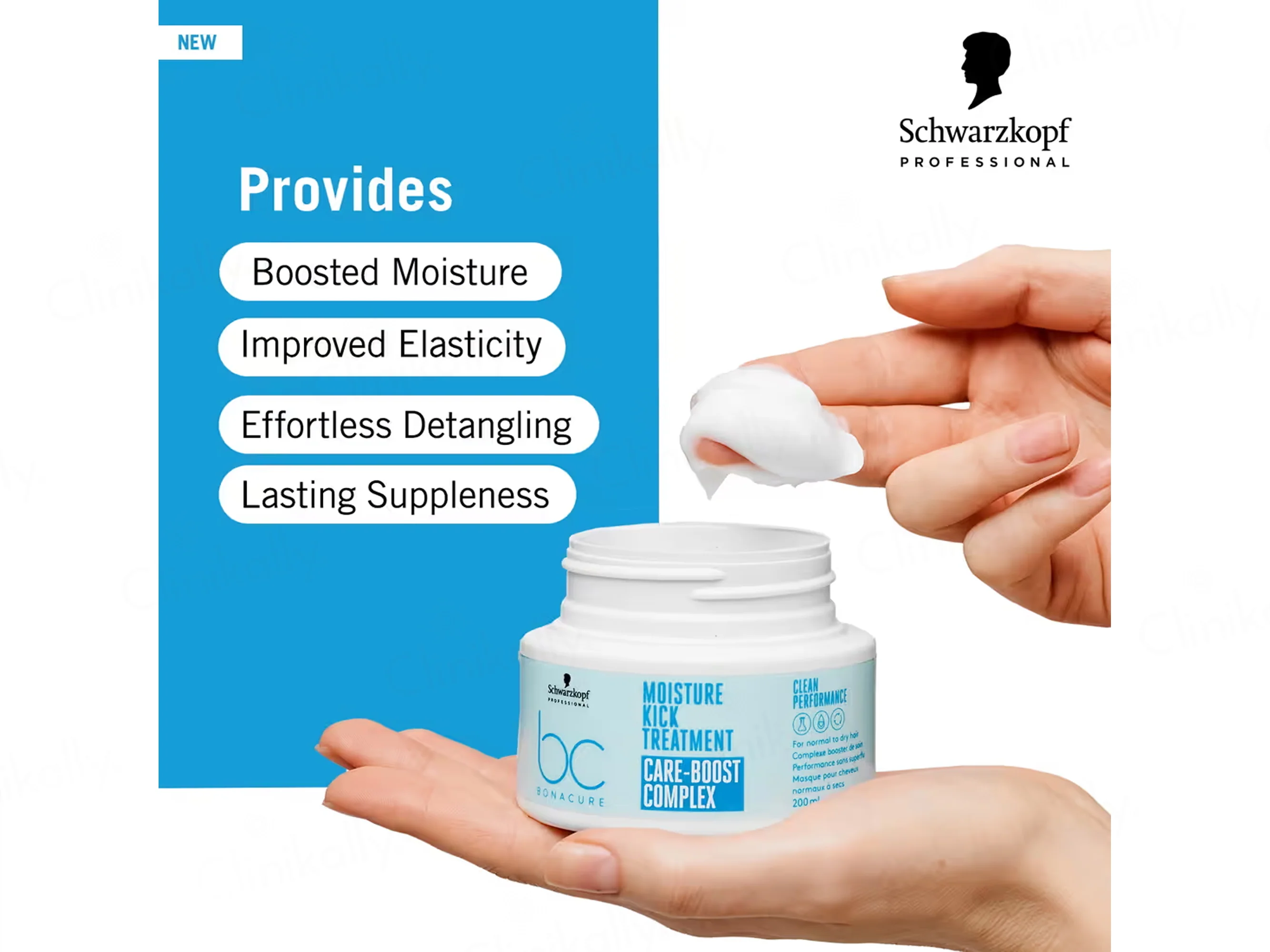 Schwarzkopf Professional BC Bonacure Moisture Kick Treatment - Image 6