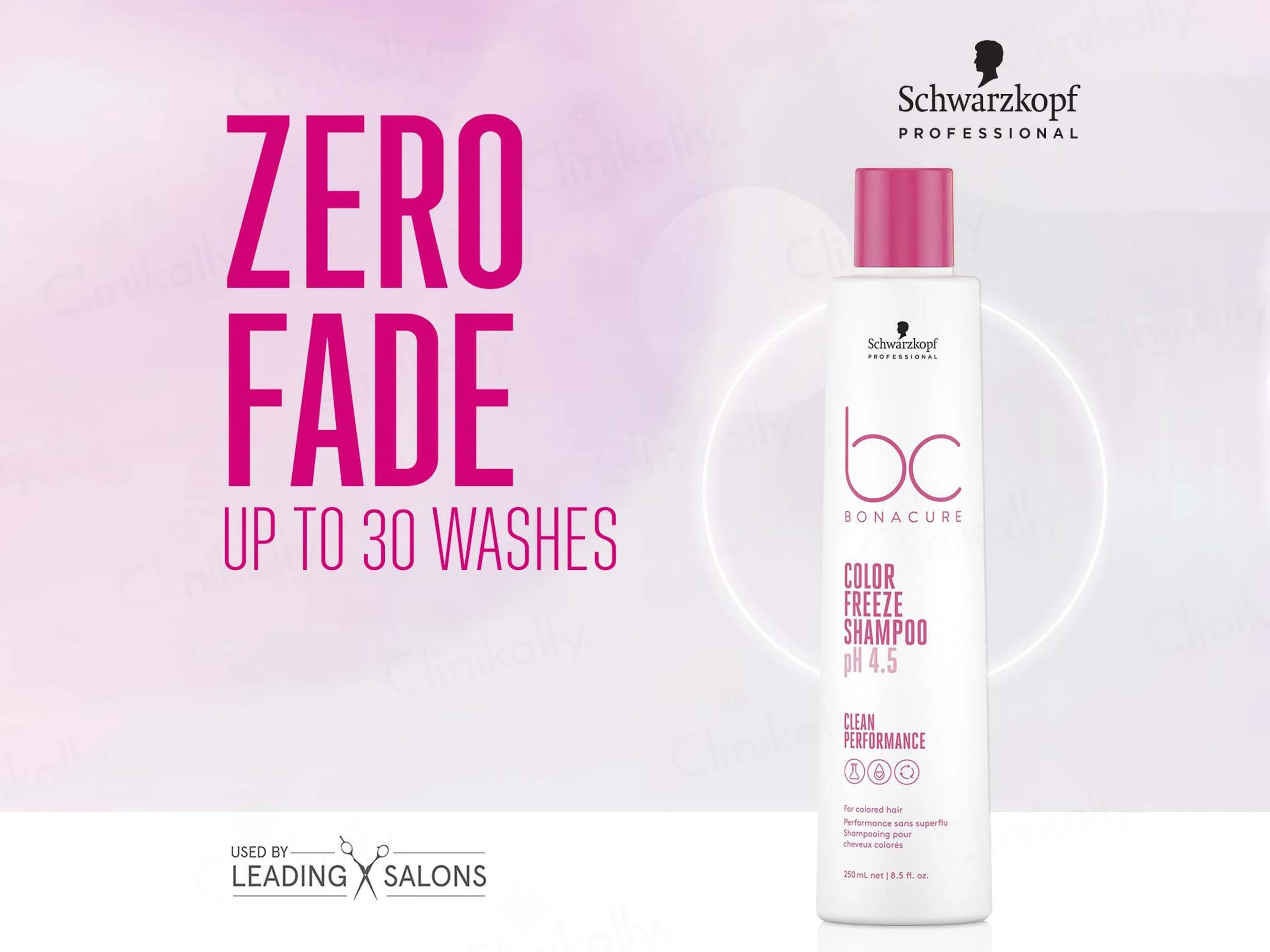 Schwarzkopf Professional BC Bonacure pH 4.5 Color Freeze Shampoo - Image 2