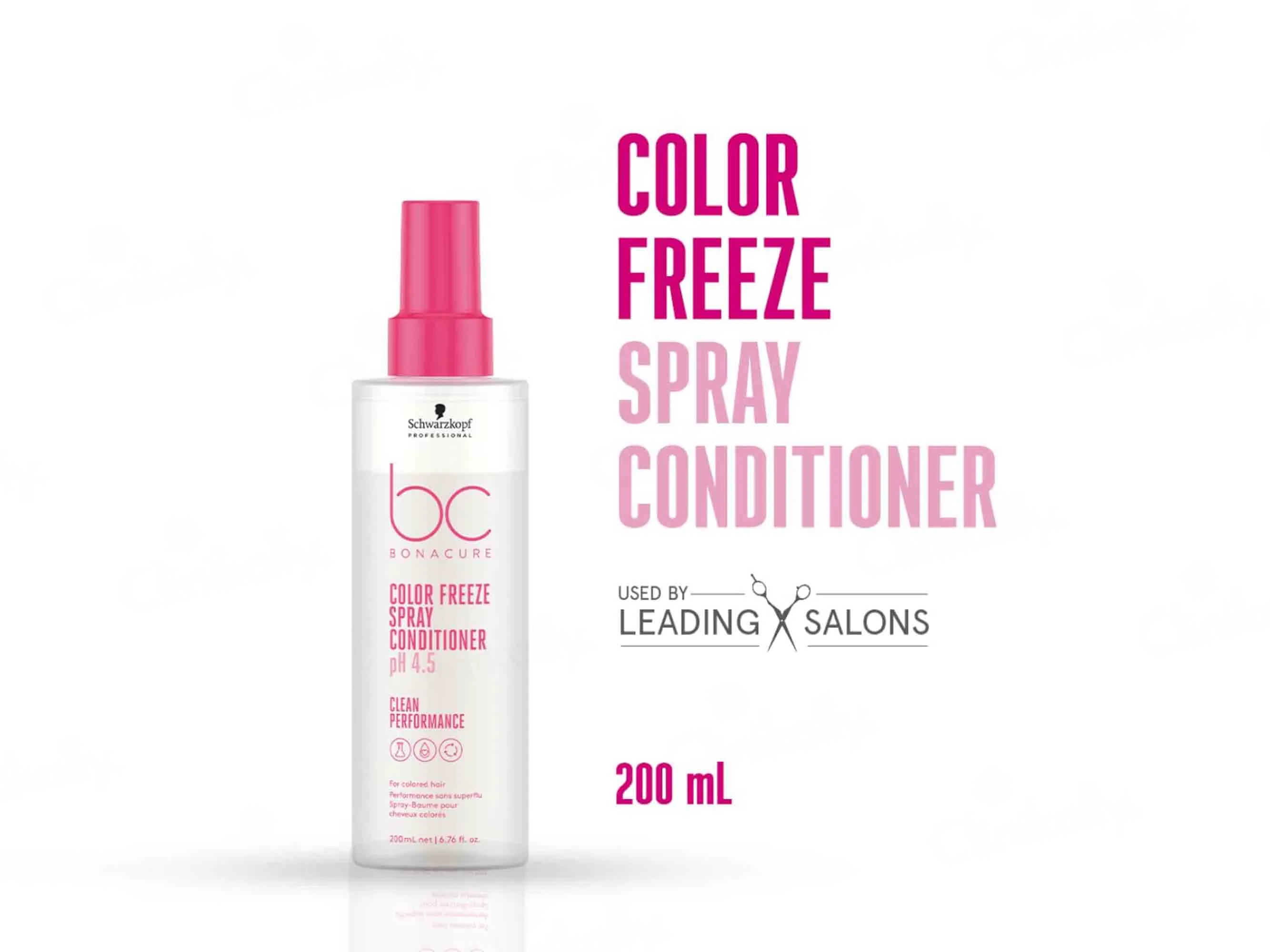 Schwarzkopf Professional BC Bonacure pH 4.5 Color Freeze Spray Conditioner - Image 2