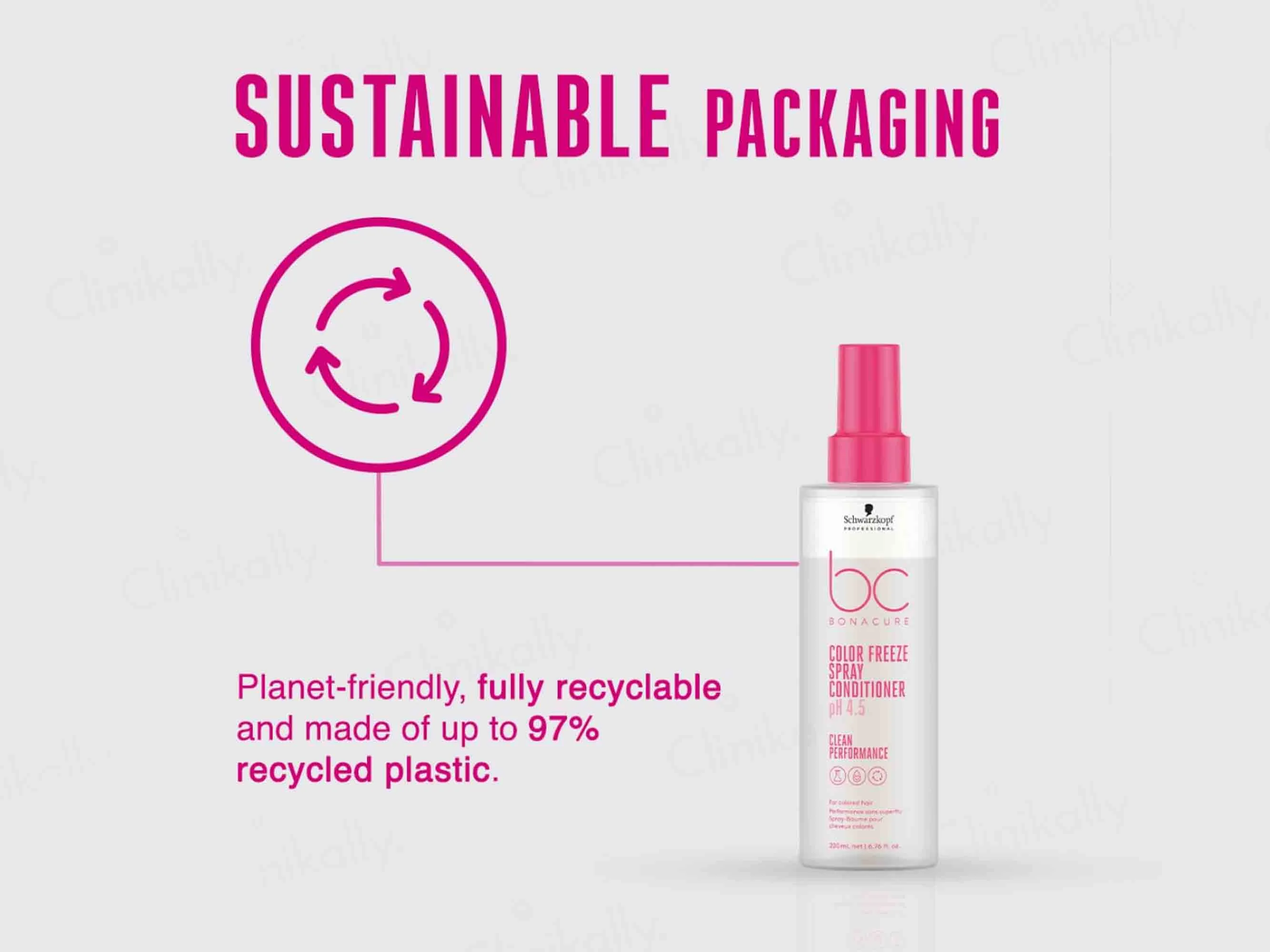 Schwarzkopf Professional BC Bonacure pH 4.5 Color Freeze Spray Conditioner - Image 6