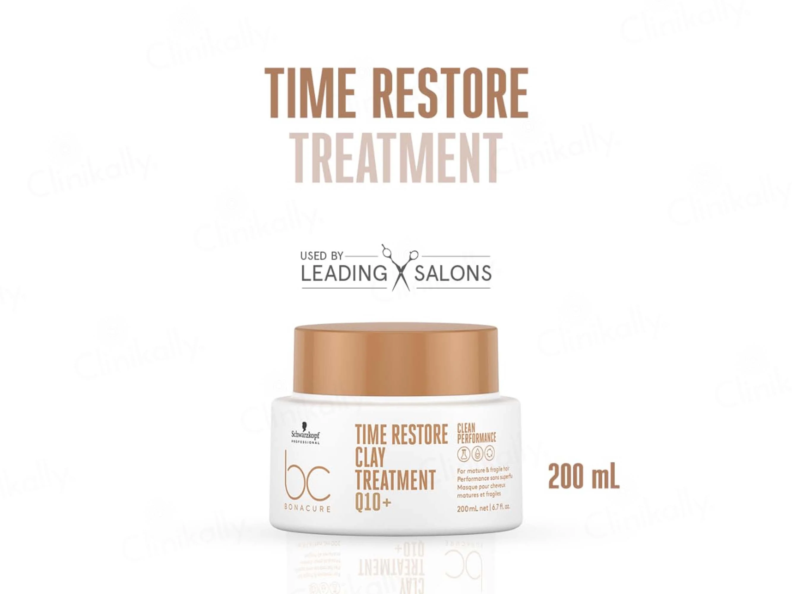 Schwarzkopf Professional BC Bonacure Q10+ Time Restore Clay Treatment - Image 2