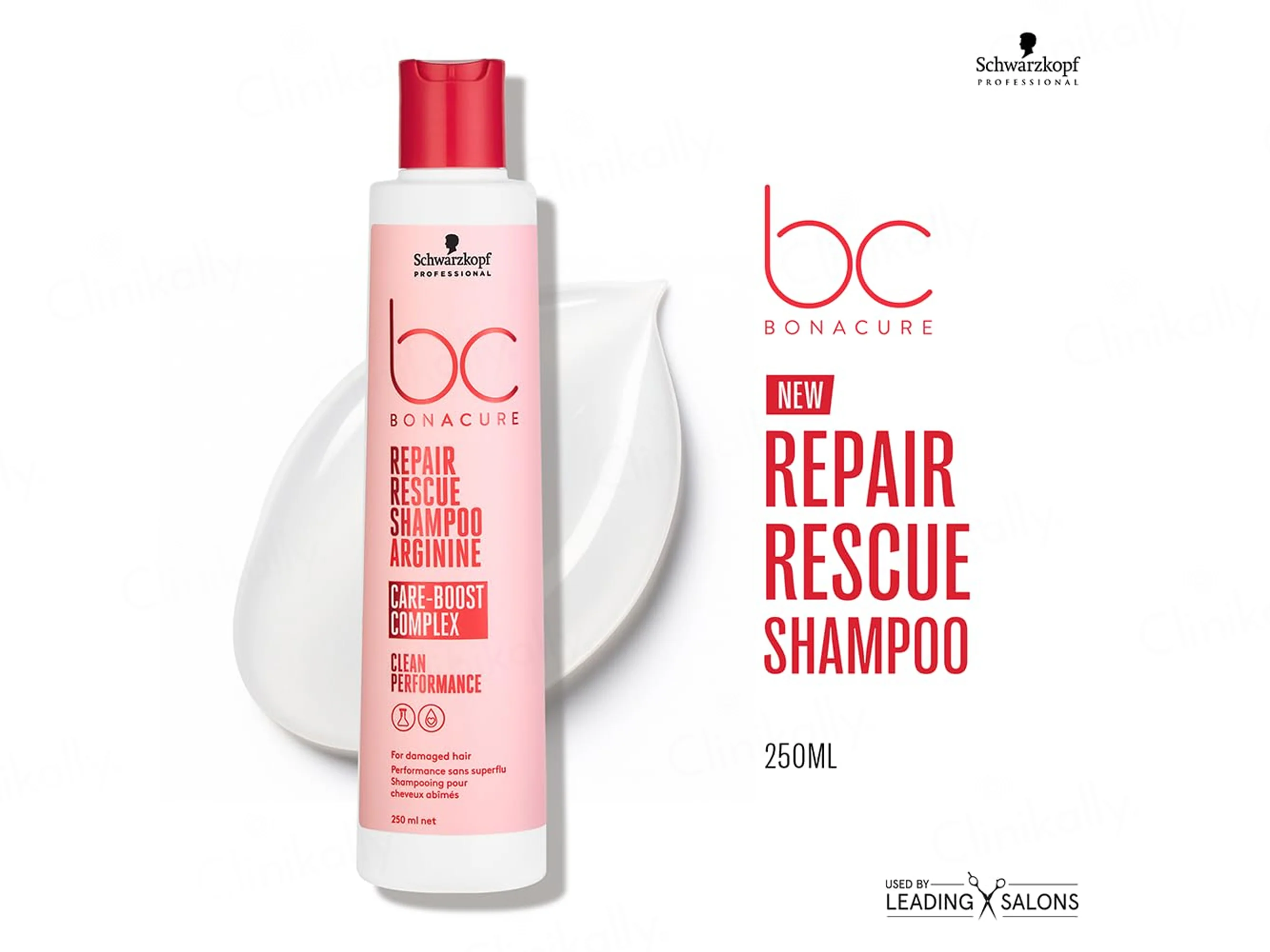 Schwarzkopf Professional BC Bonacure Repair Rescue Shampoo - Image 3
