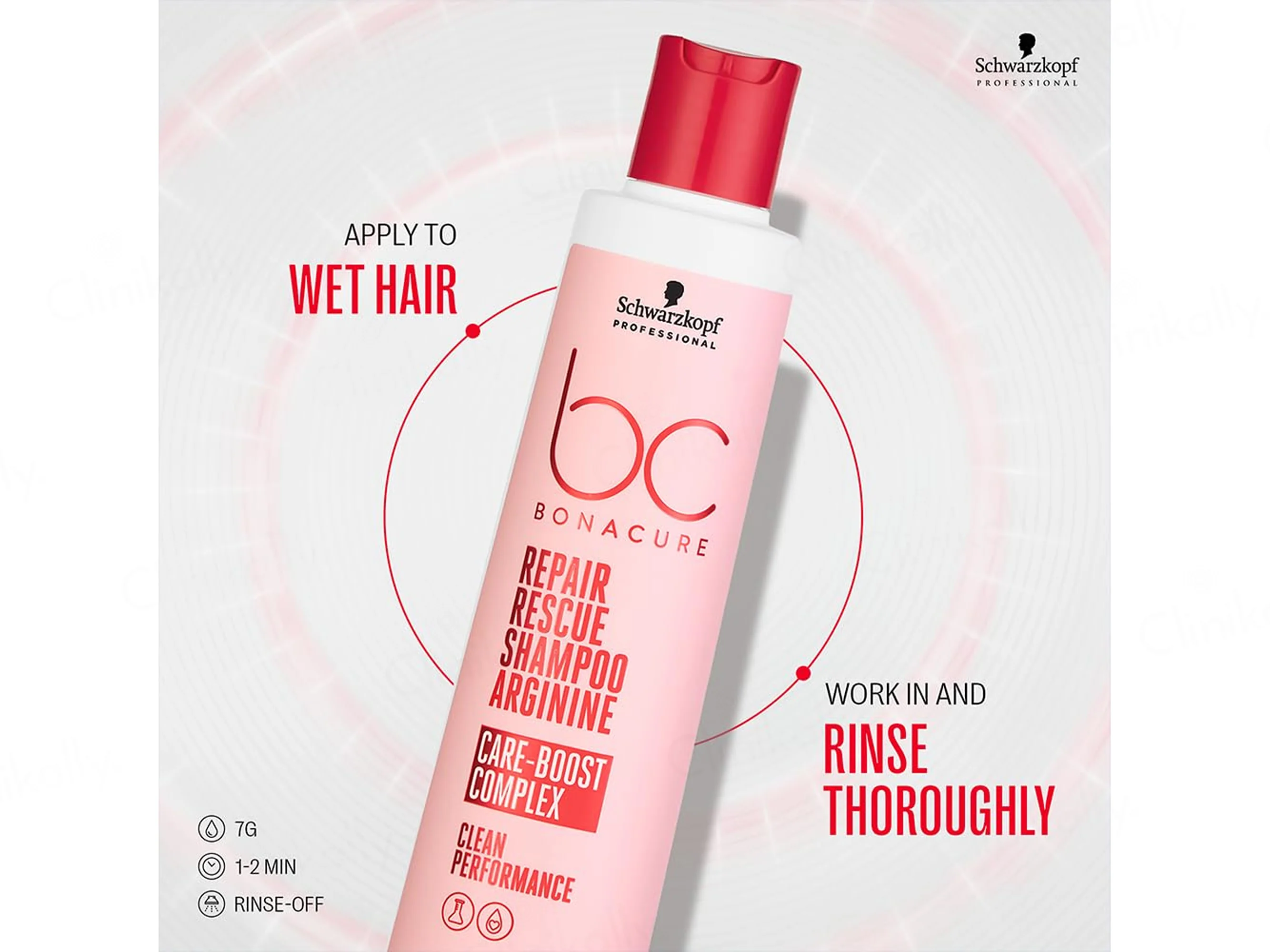 Schwarzkopf Professional BC Bonacure Repair Rescue Shampoo - Image 7