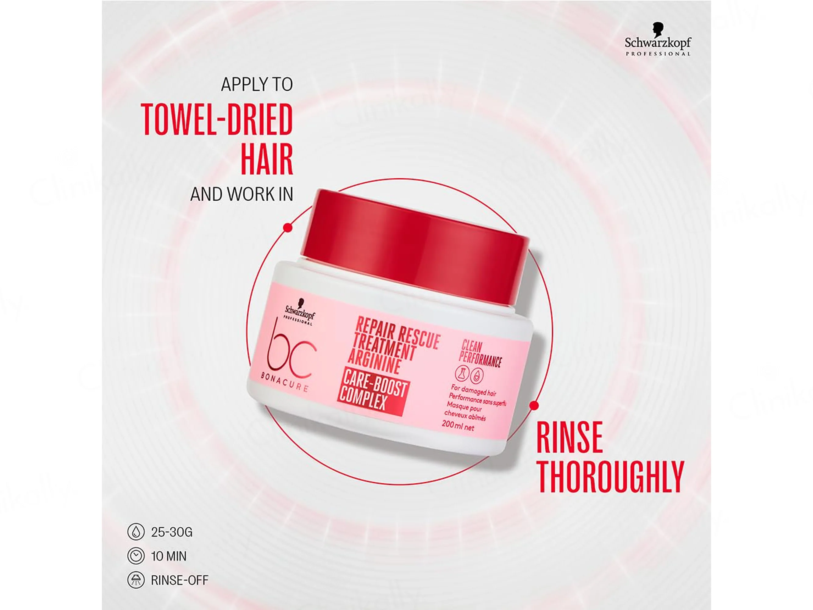 Schwarzkopf Professional BC Bonacure Repair Rescue Treatment - Image 8