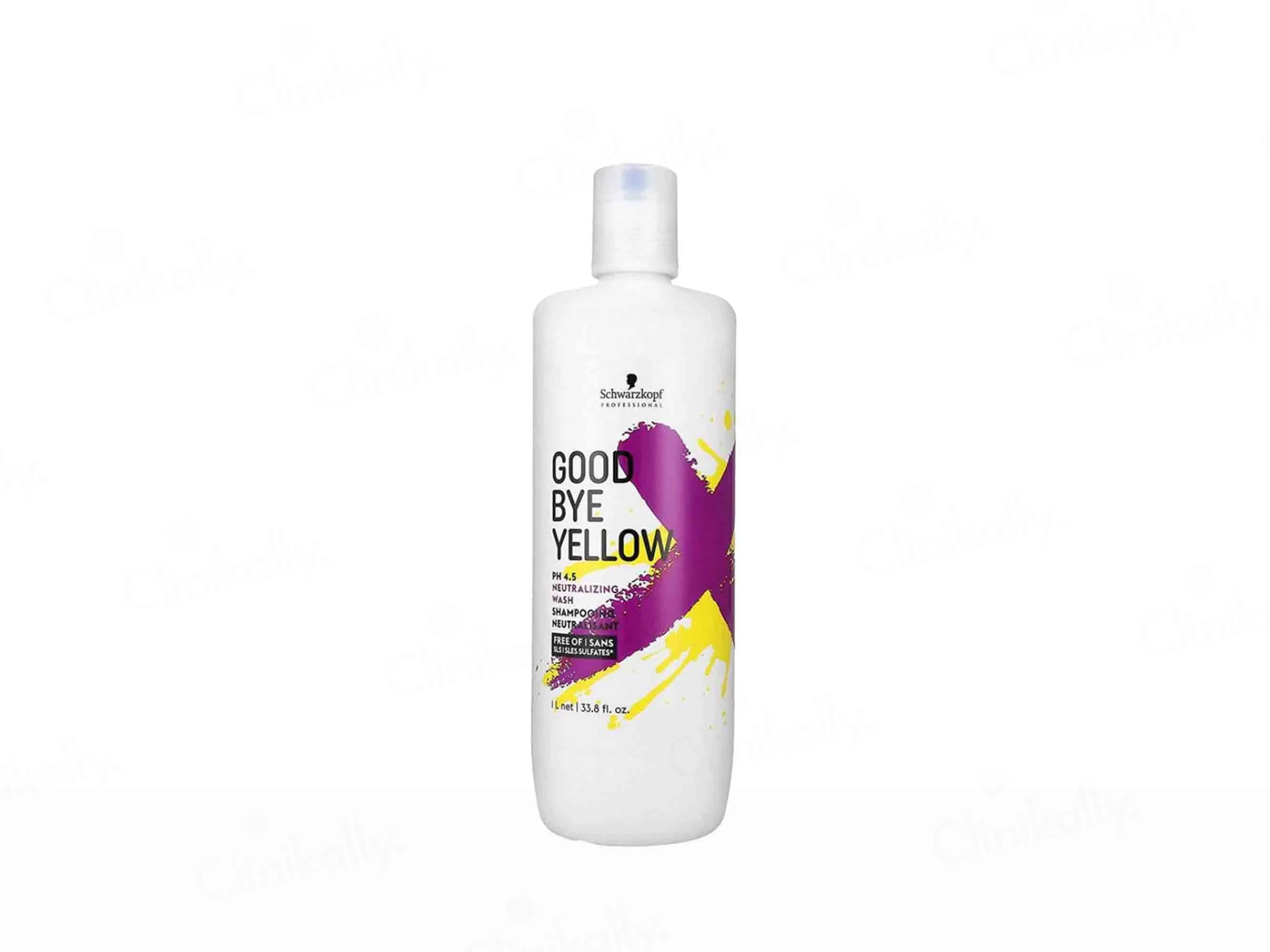 Schwarzkopf Professional Good Bye Yellow Anti-Reflet Jaune Neutralizing Bonding Wash - Image 4