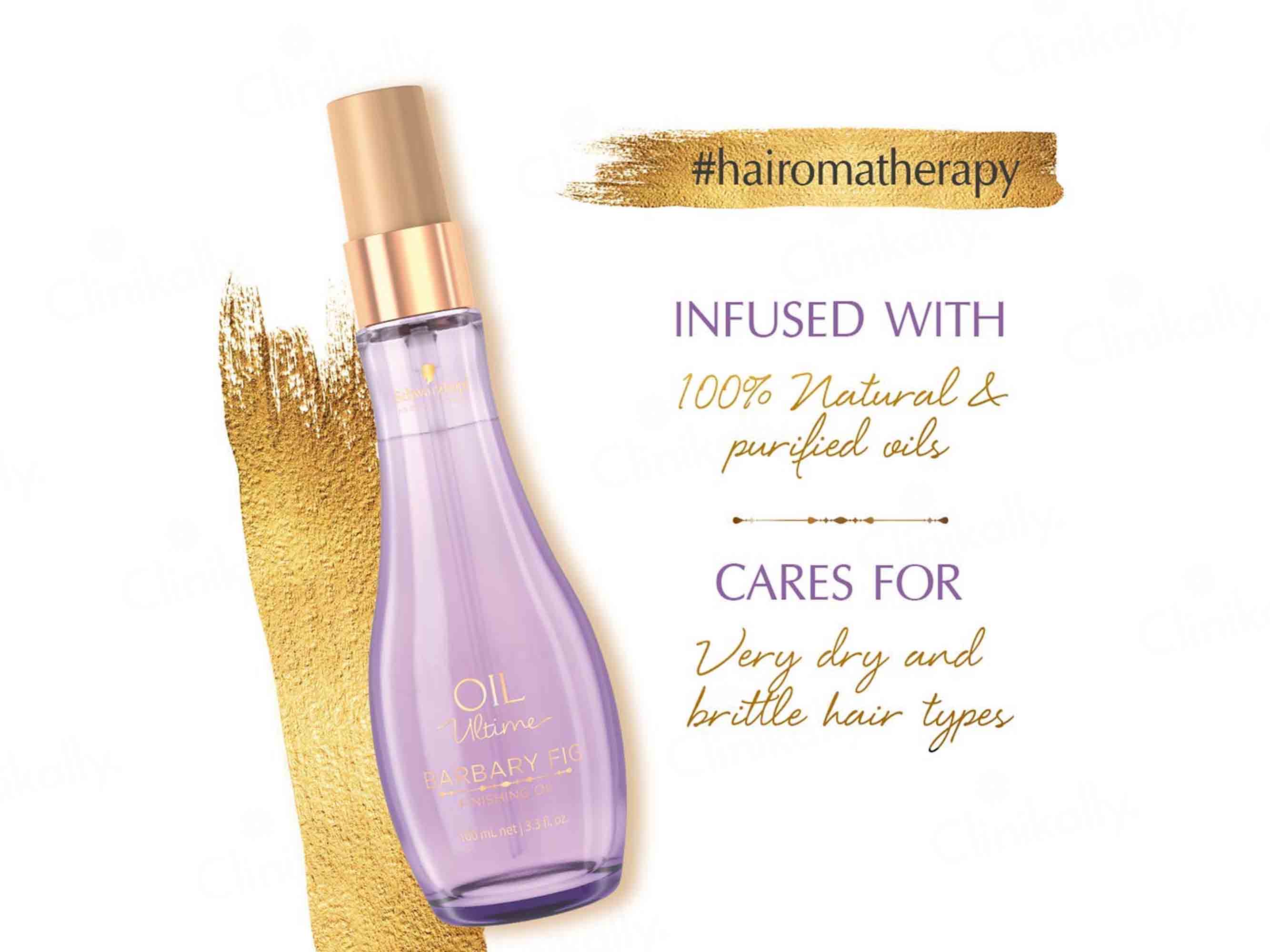 Schwarzkopf Professional Oil Ultime Barbary Fig Finishing Hair Oil - Image 3