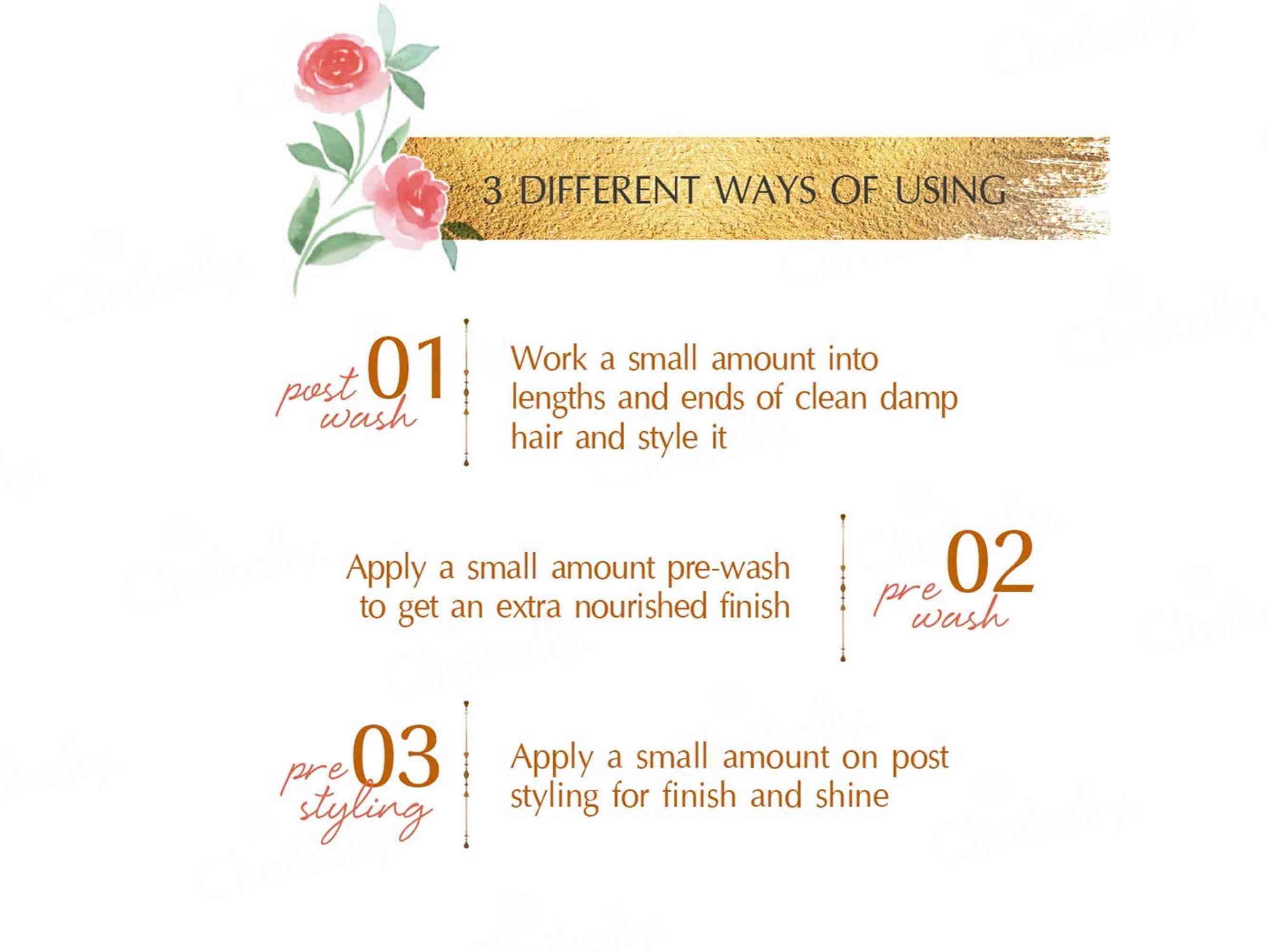 Schwarzkopf Professional Oil Ultime Rose Finishing Hair Oil - Image 6
