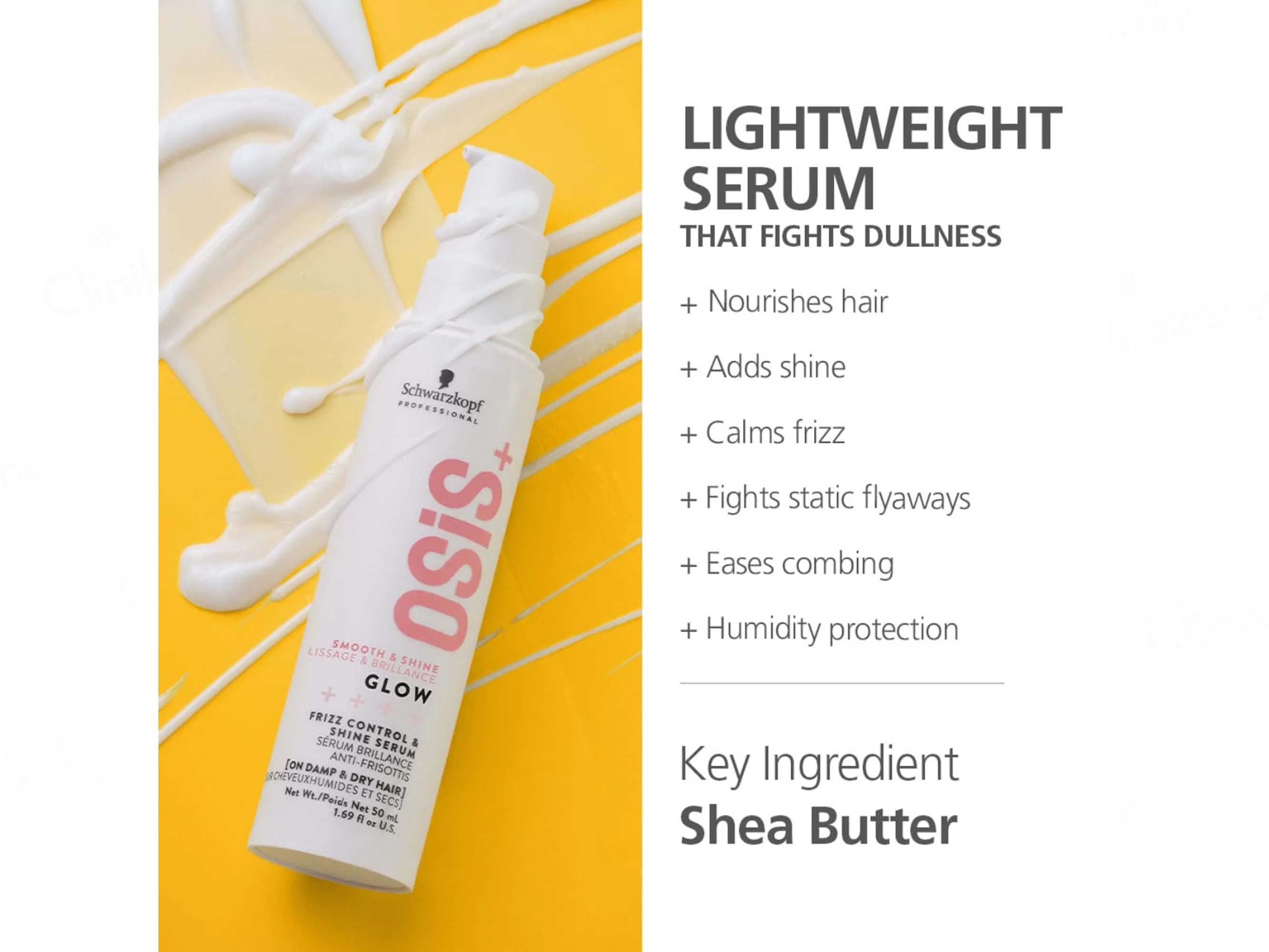 Schwarzkopf Professional OSiS+ Glow Frizz Control & Shine Serum - Image 4