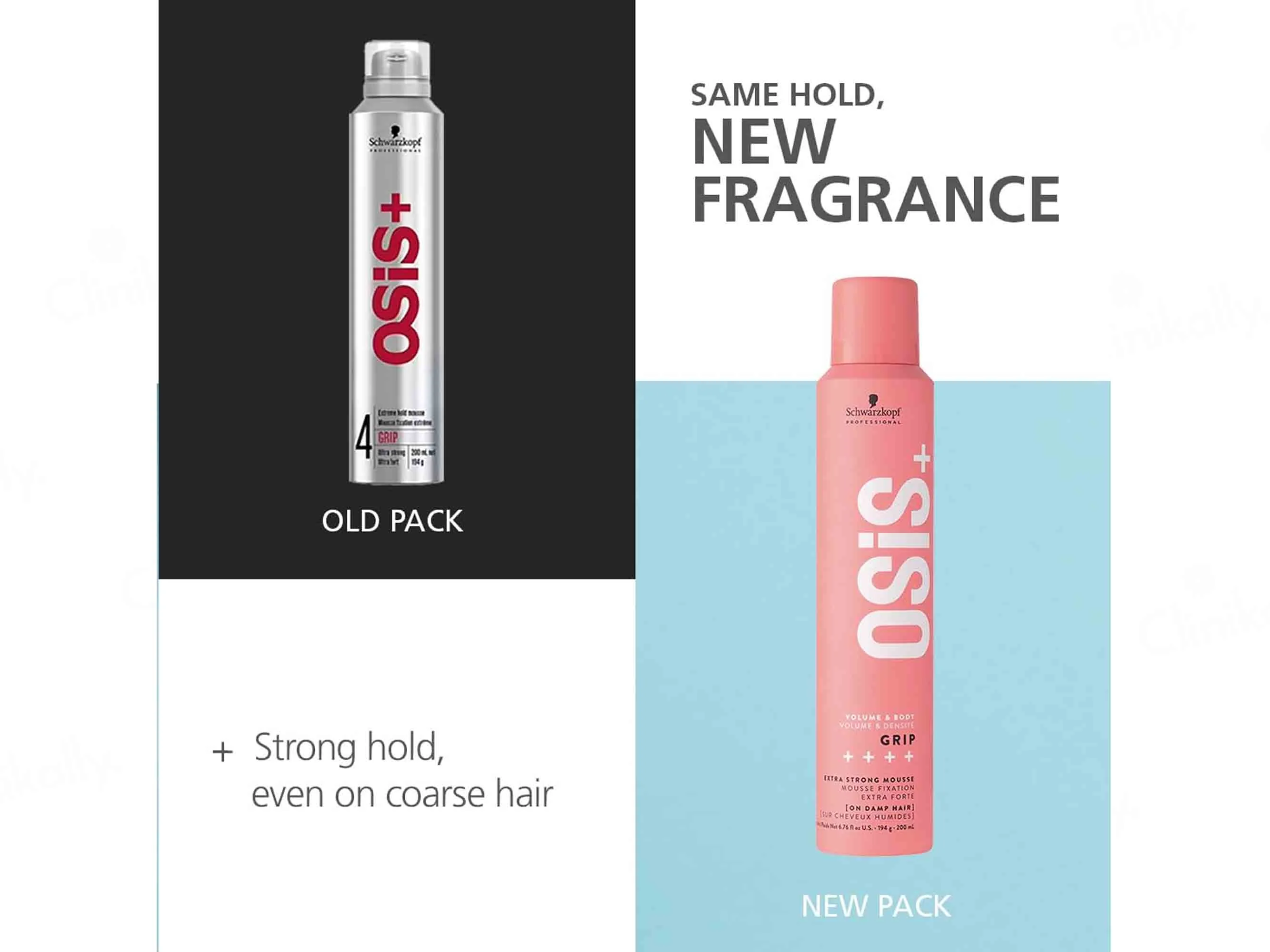 Schwarzkopf Professional OSiS+ Grip Extra Strong Hair Styling Mousse - Image 5