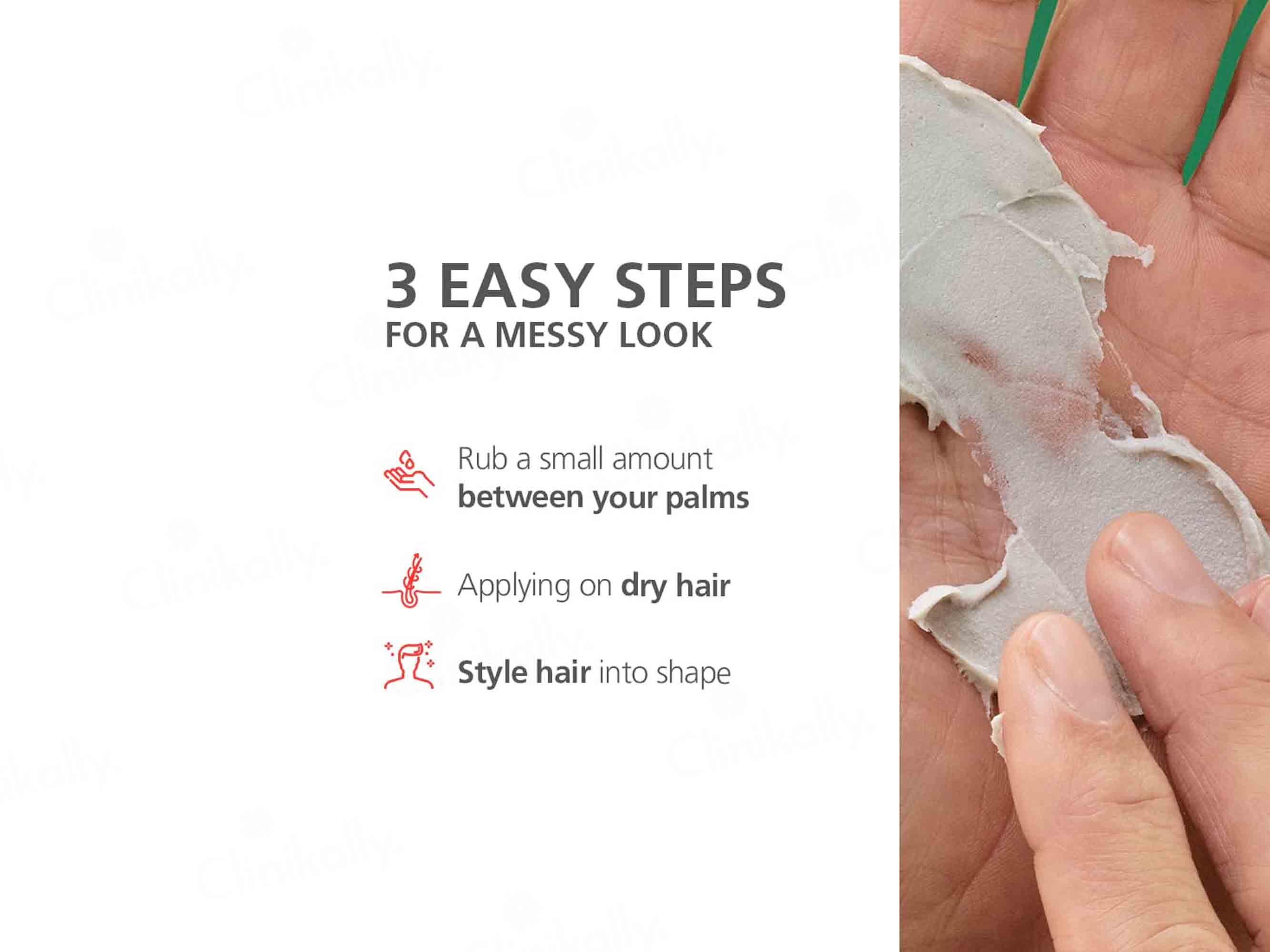 Schwarzkopf Professional OSiS+ Mess Up Matte Hair Styling Paste - Image 7