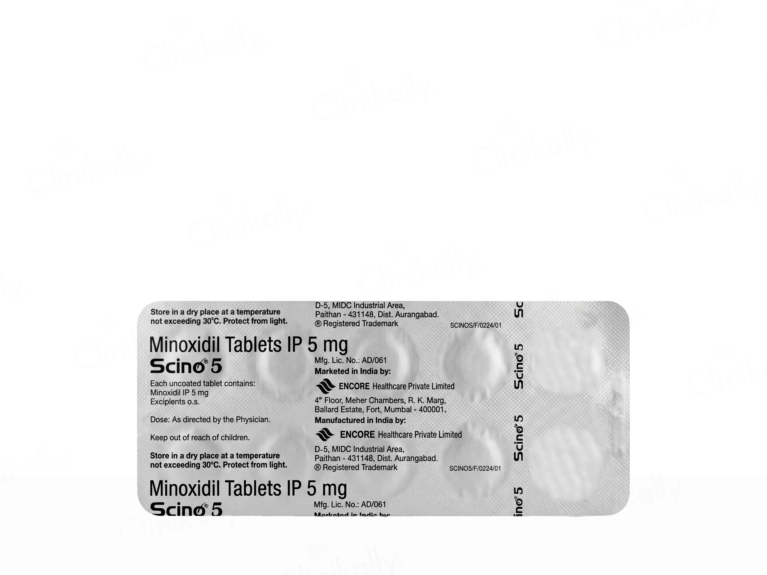 Scino 5 Hair Supplement Tablet - Image 2