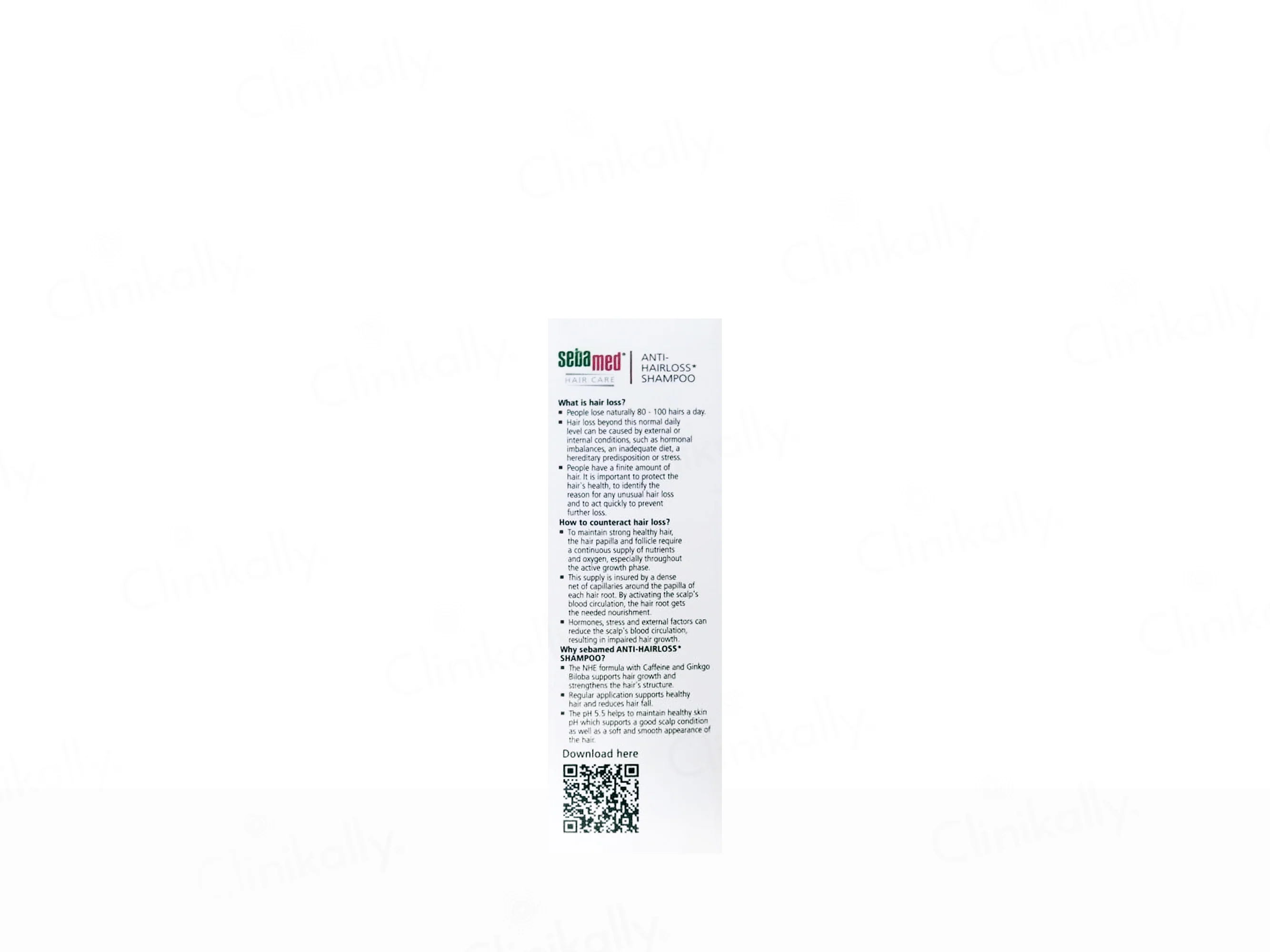 Sebamed Anti-Hairloss Shampoo - Image 3
