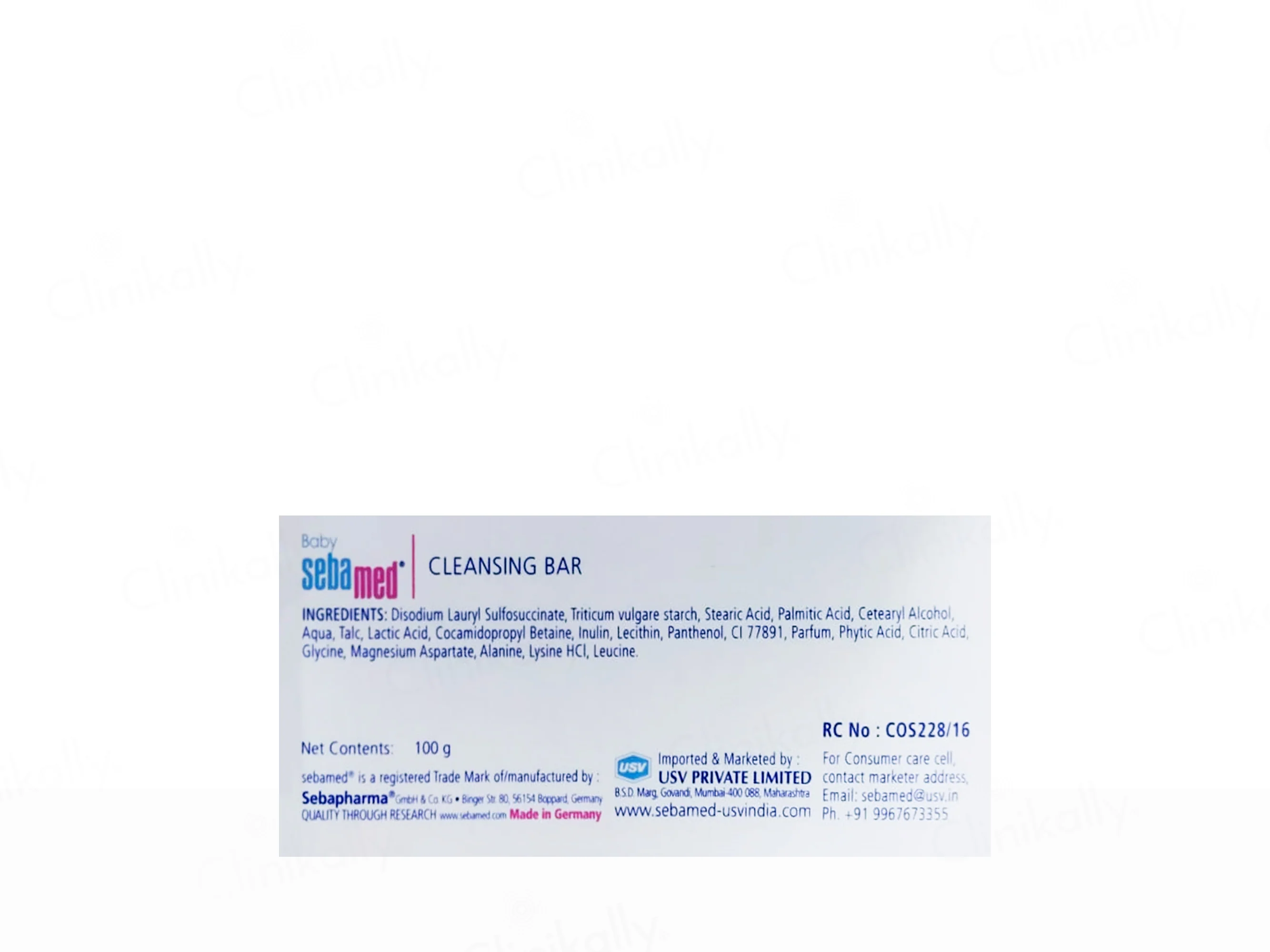 Sebamed Baby Cleansing Bar - Image 2