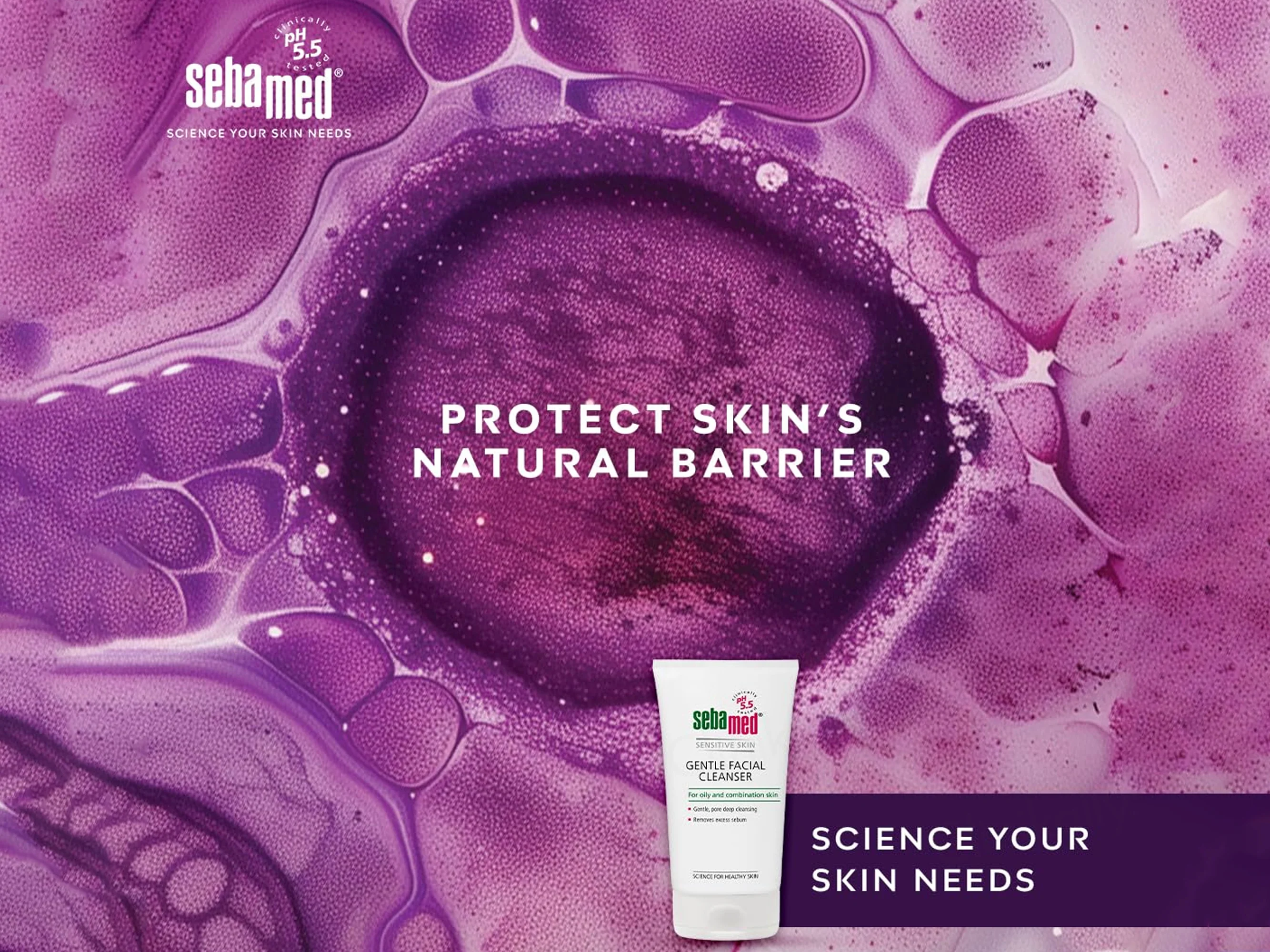 Sebamed Gentle Facial Cleanser For Oily & Combination Skin - Image 2