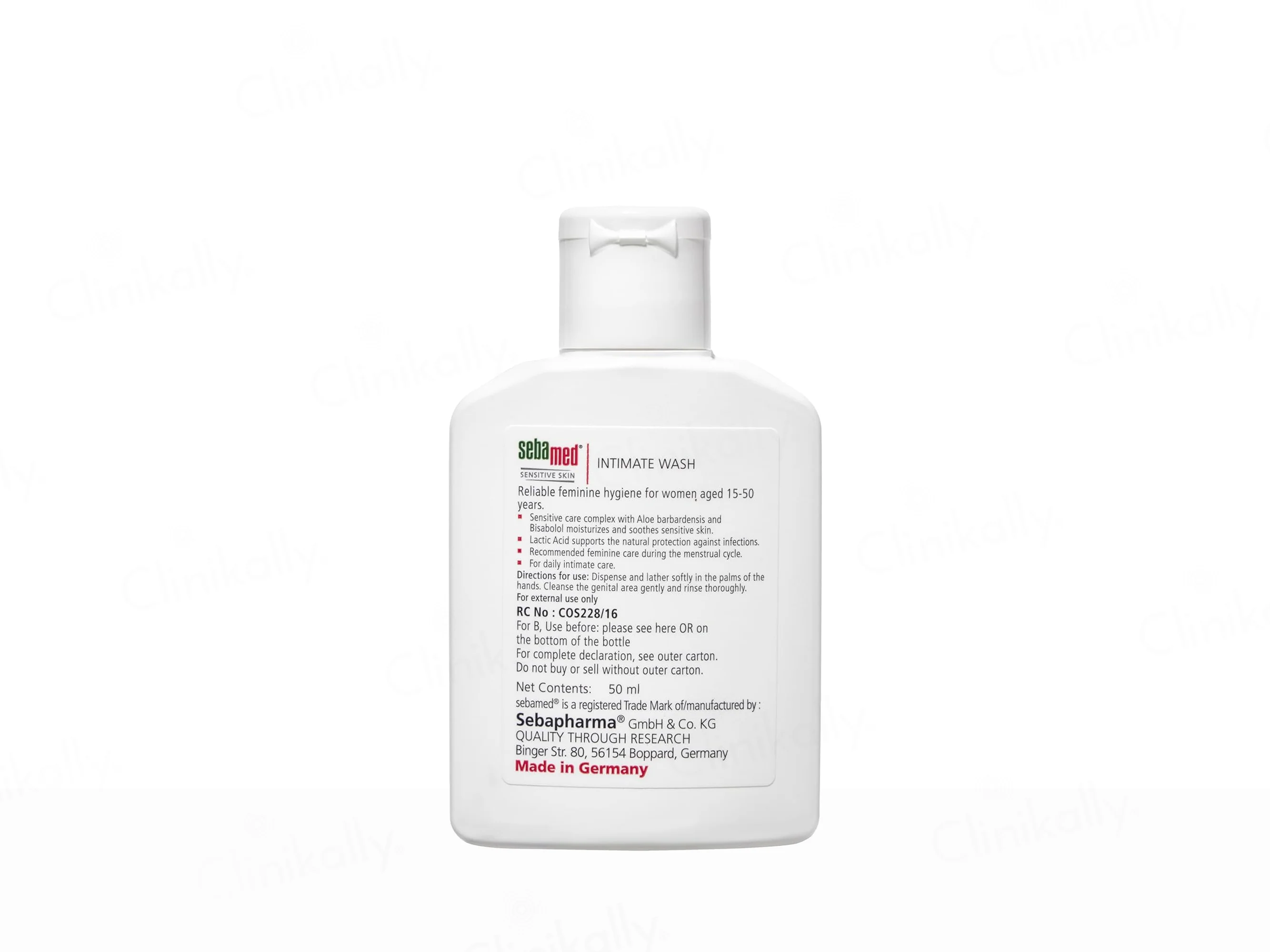 Sebamed Intimate Wash For Women Aged 15-50 - Image 2