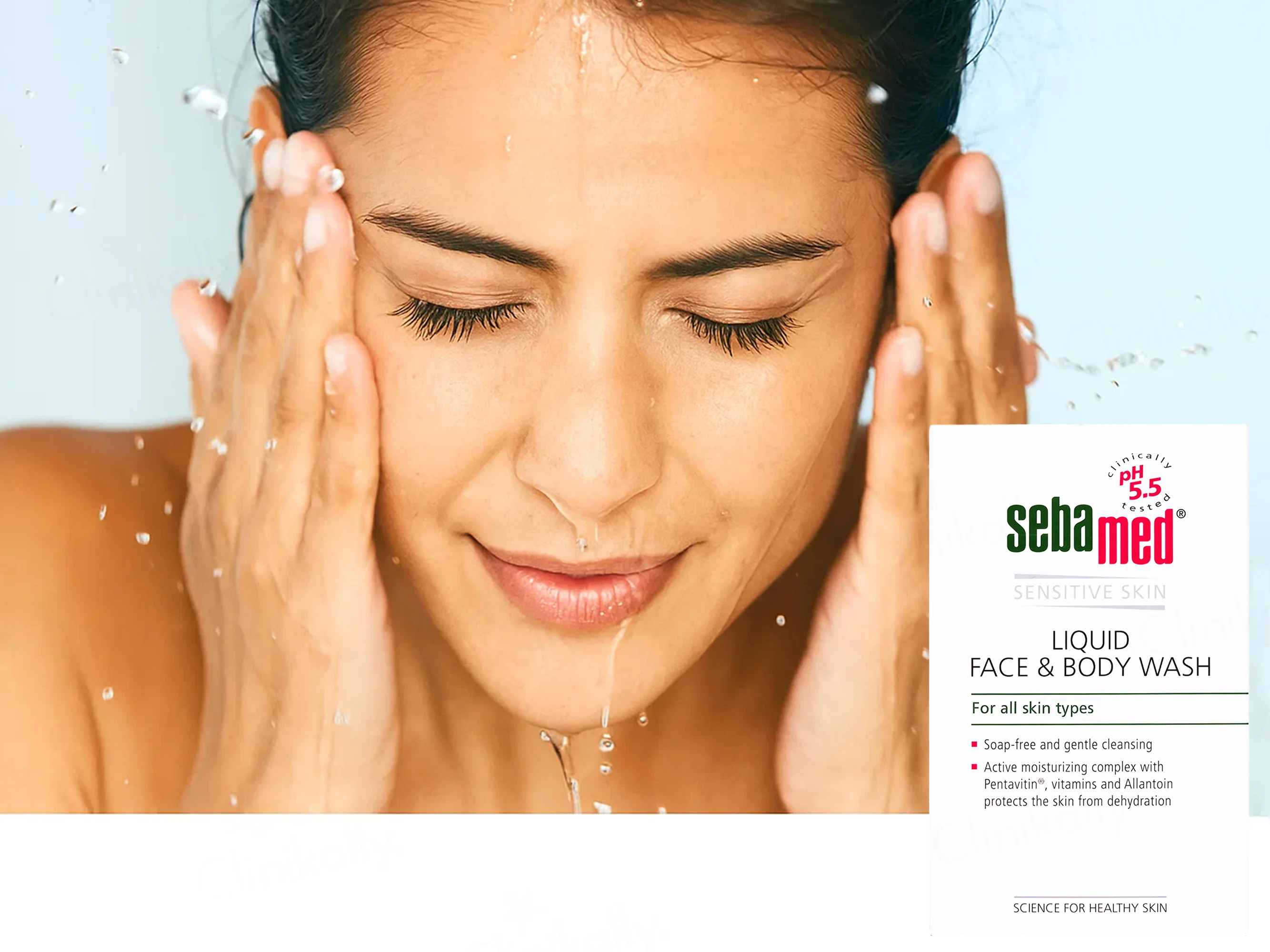 Sebamed Liquid Face & Body Wash - Image 2