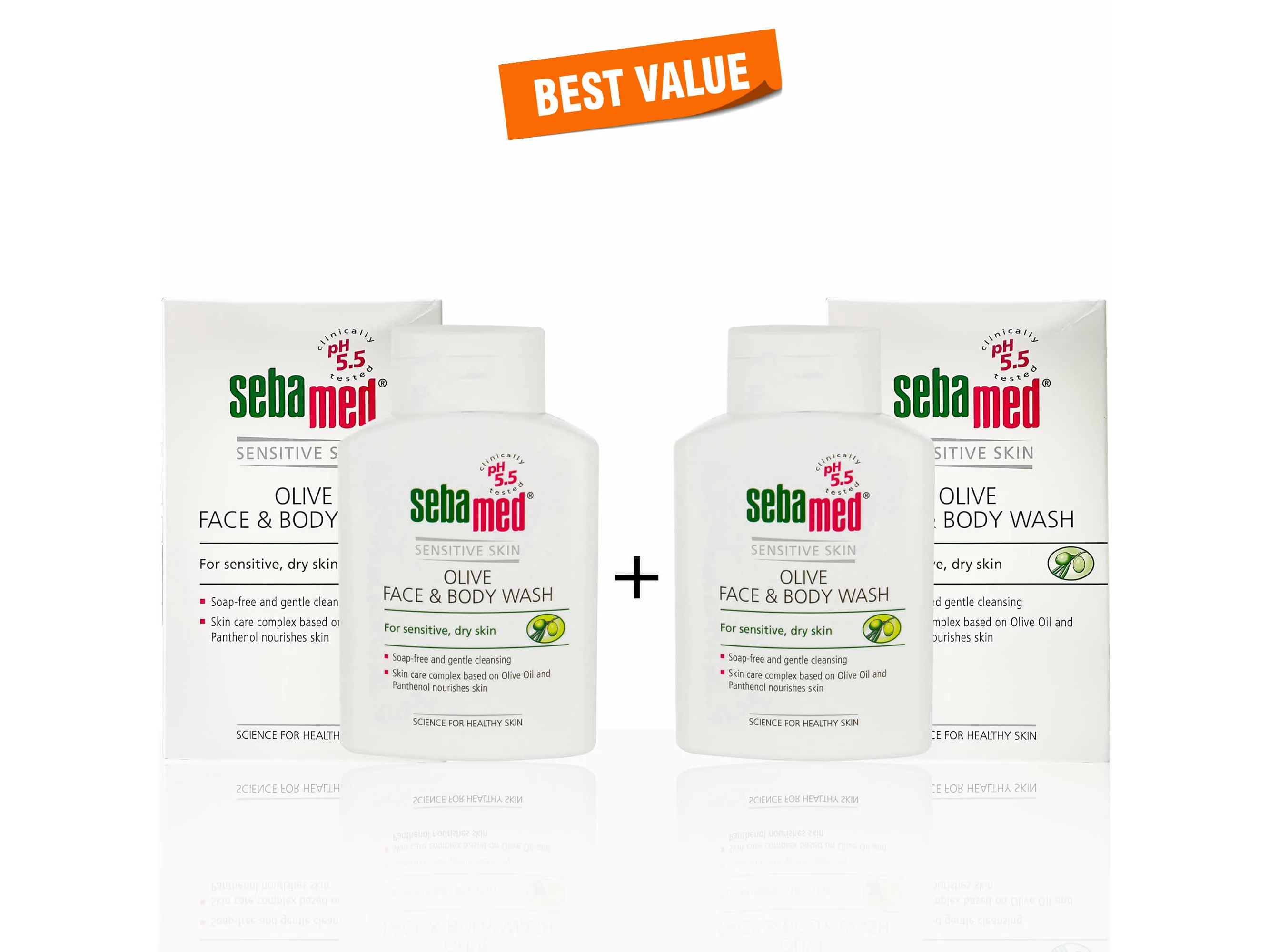Sebamed Olive Face & Body Wash - Image 4