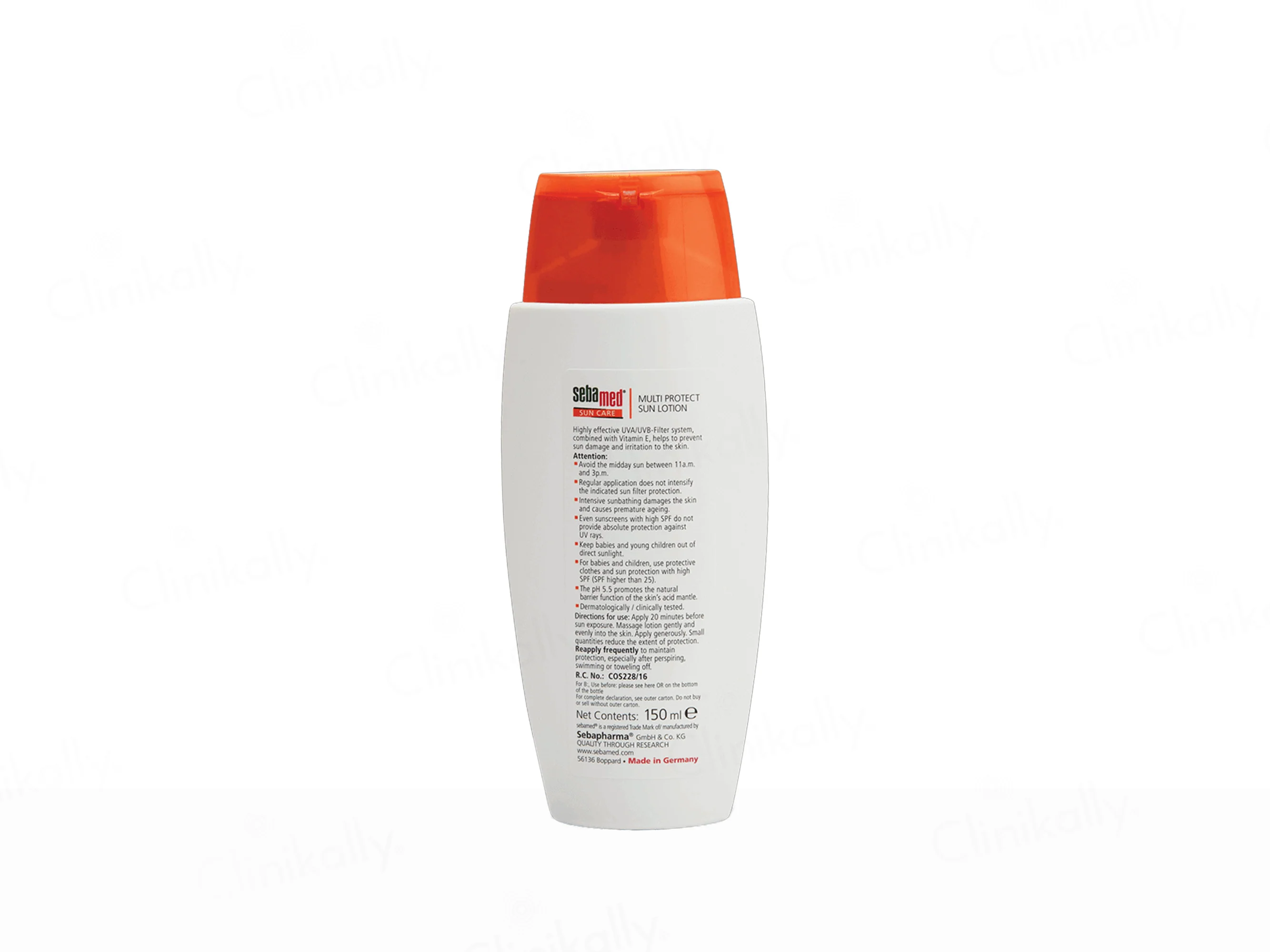 Sebamed Sun Care Multi Protect Sunscreen Lotion SPF 50+ For Sun Sensitive Skin - Image 4