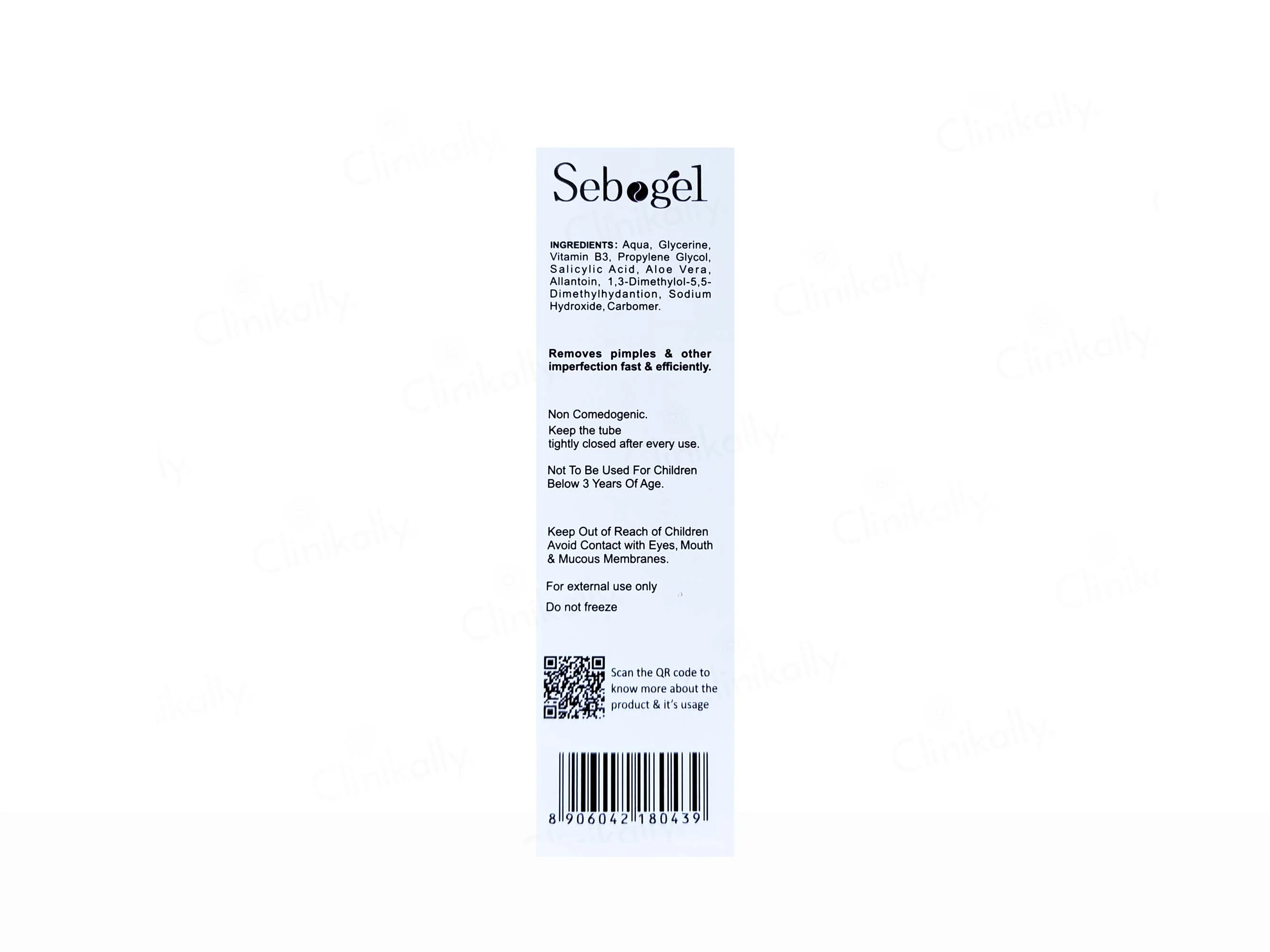 Sebogel Salicylic Acid & Nicotinamide Gel - Image 3