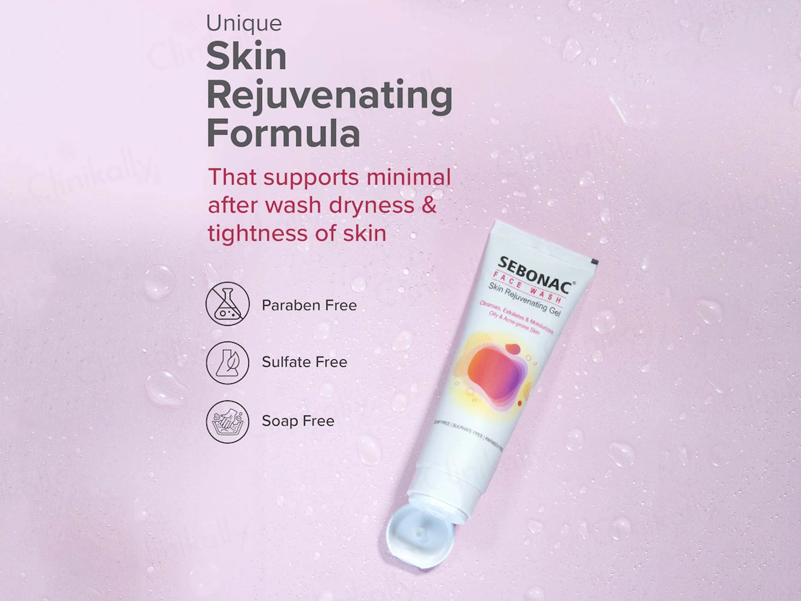 Sebonac Skin Rejuvenating Gel Face Wash - Image 2