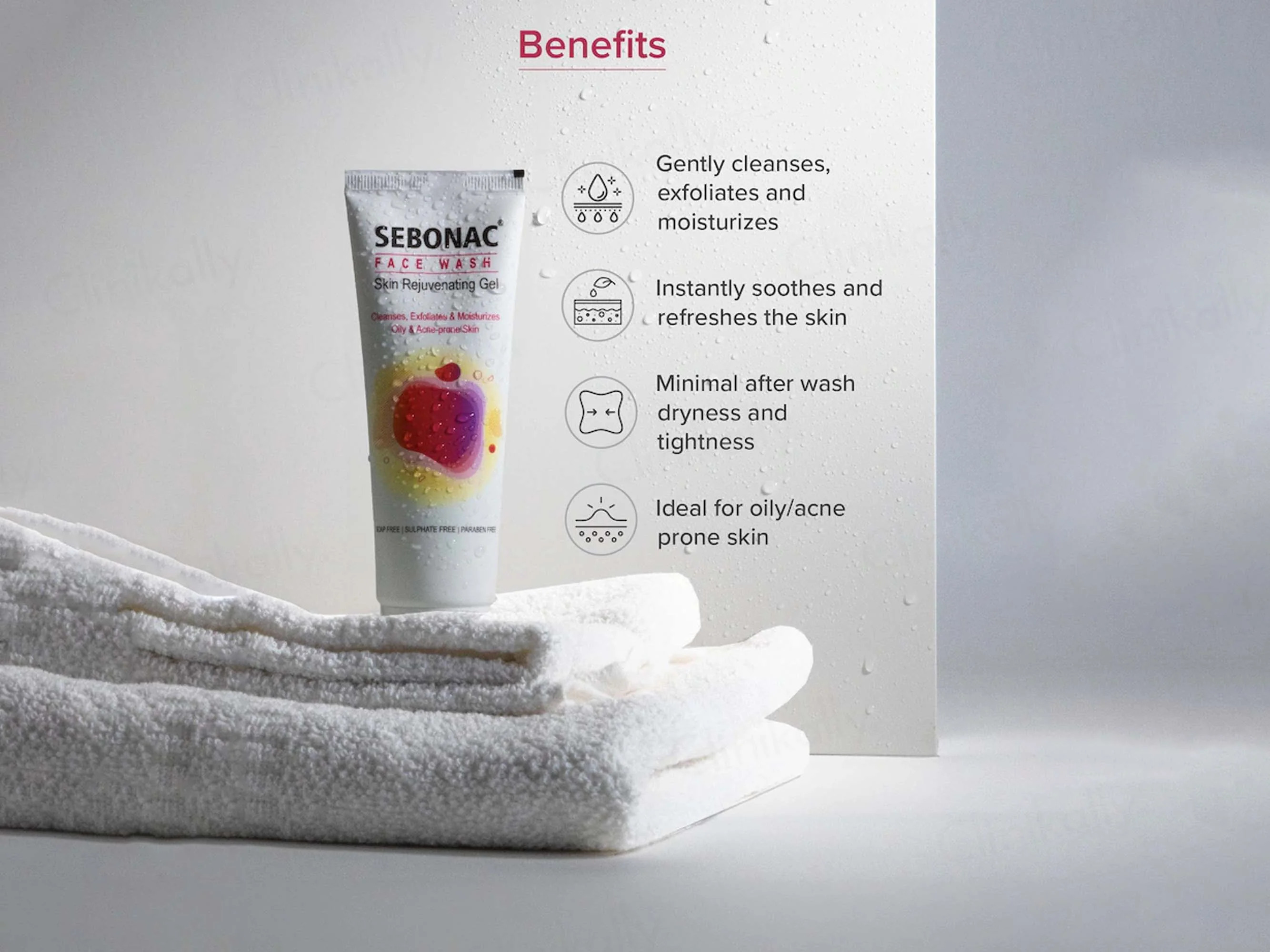 Sebonac Skin Rejuvenating Gel Face Wash - Image 3