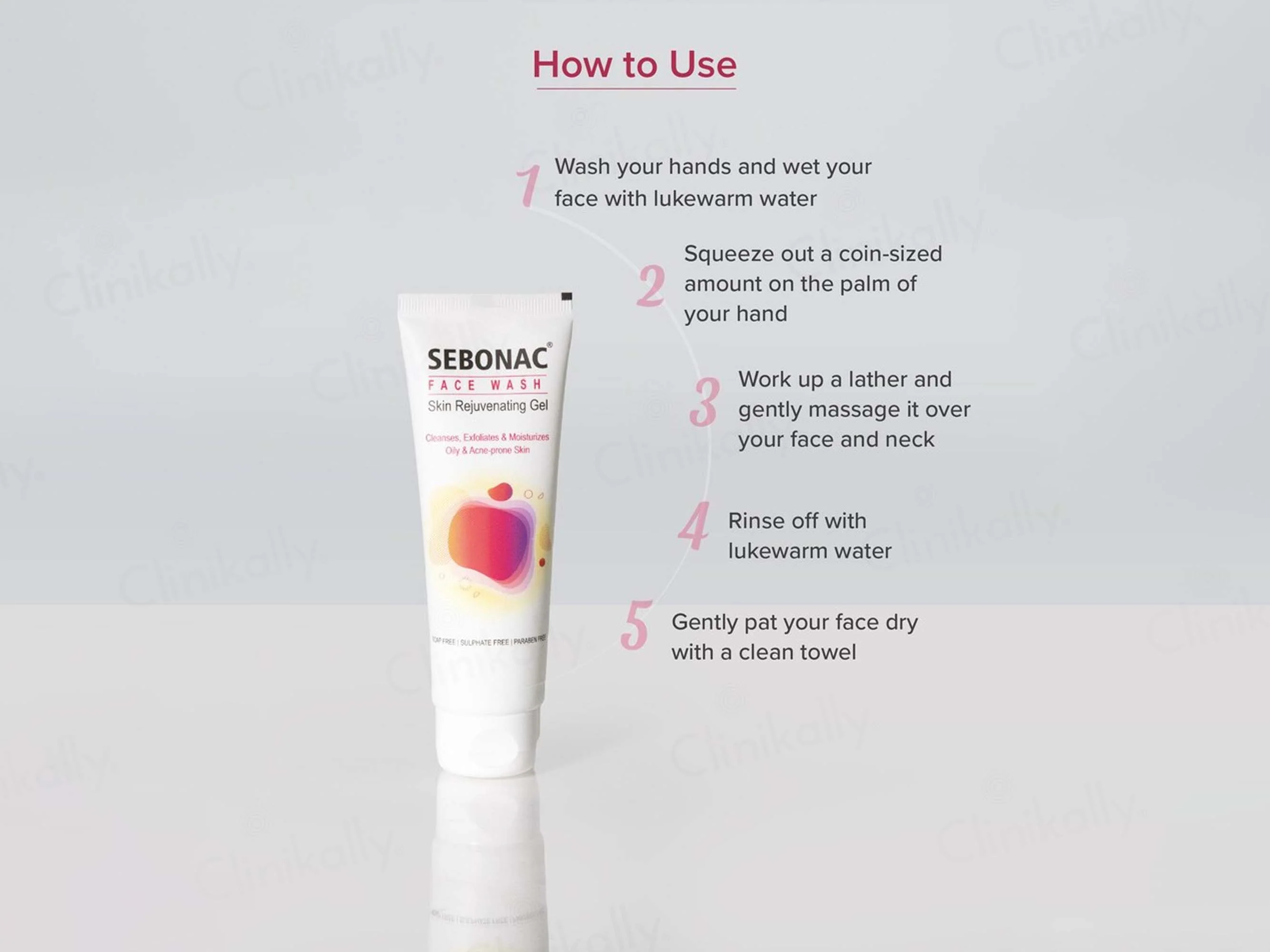Sebonac Skin Rejuvenating Gel Face Wash - Image 5