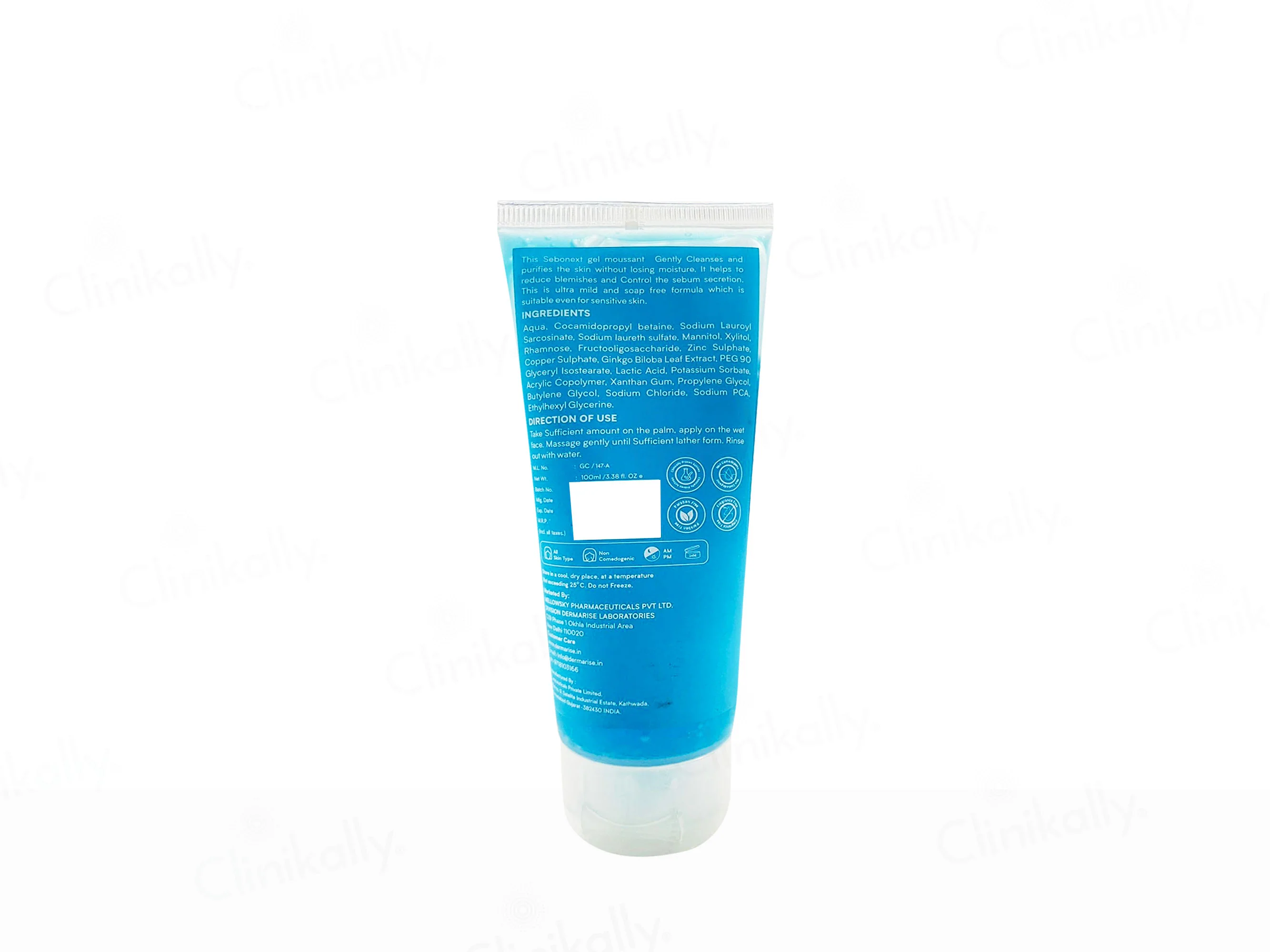 Sebonext Gel Moussant Purifying Cleansing Foaming Gel - Image 2