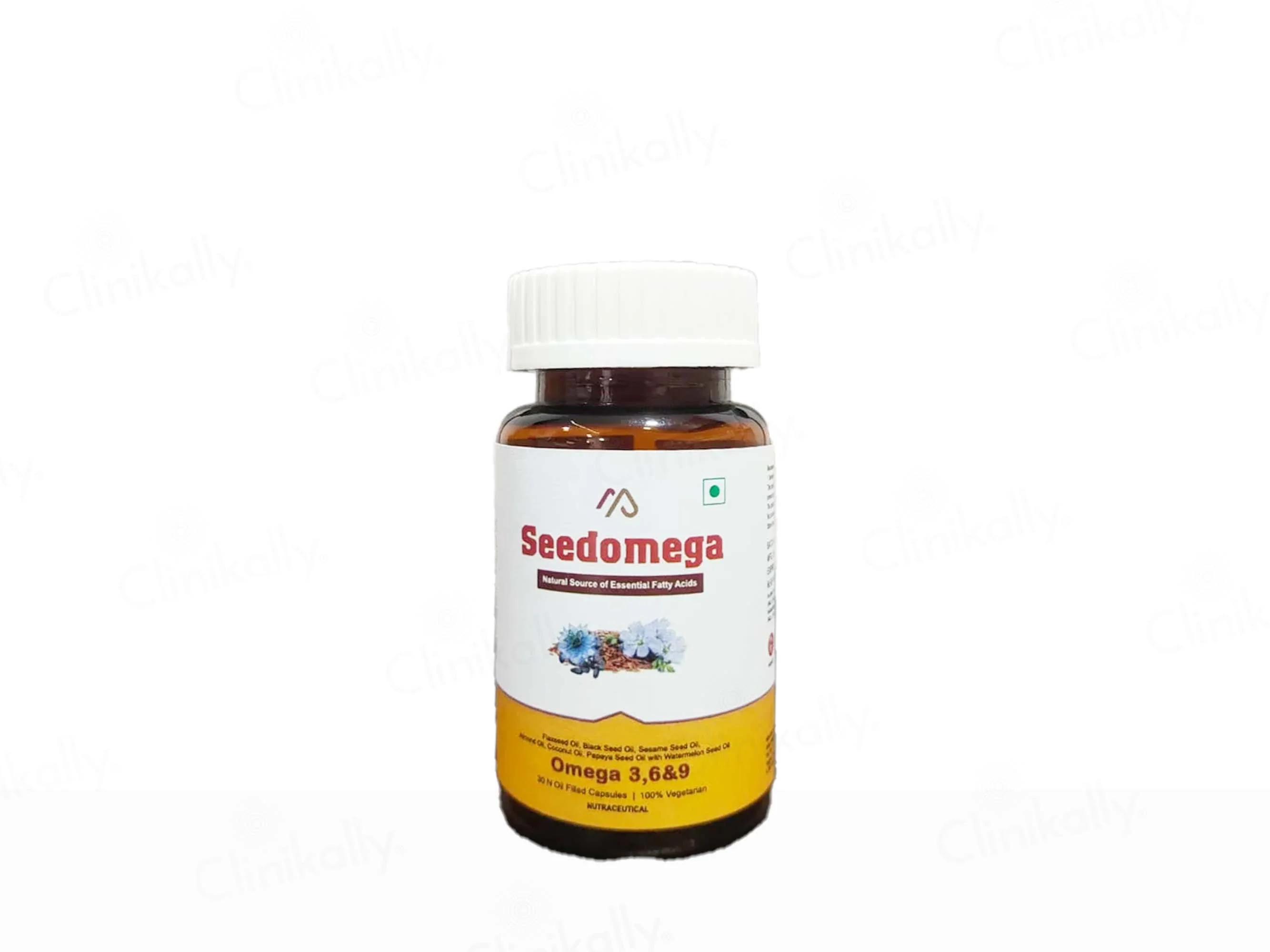 Seedomega Oil Filled Vegetarian Capsule - Image 2