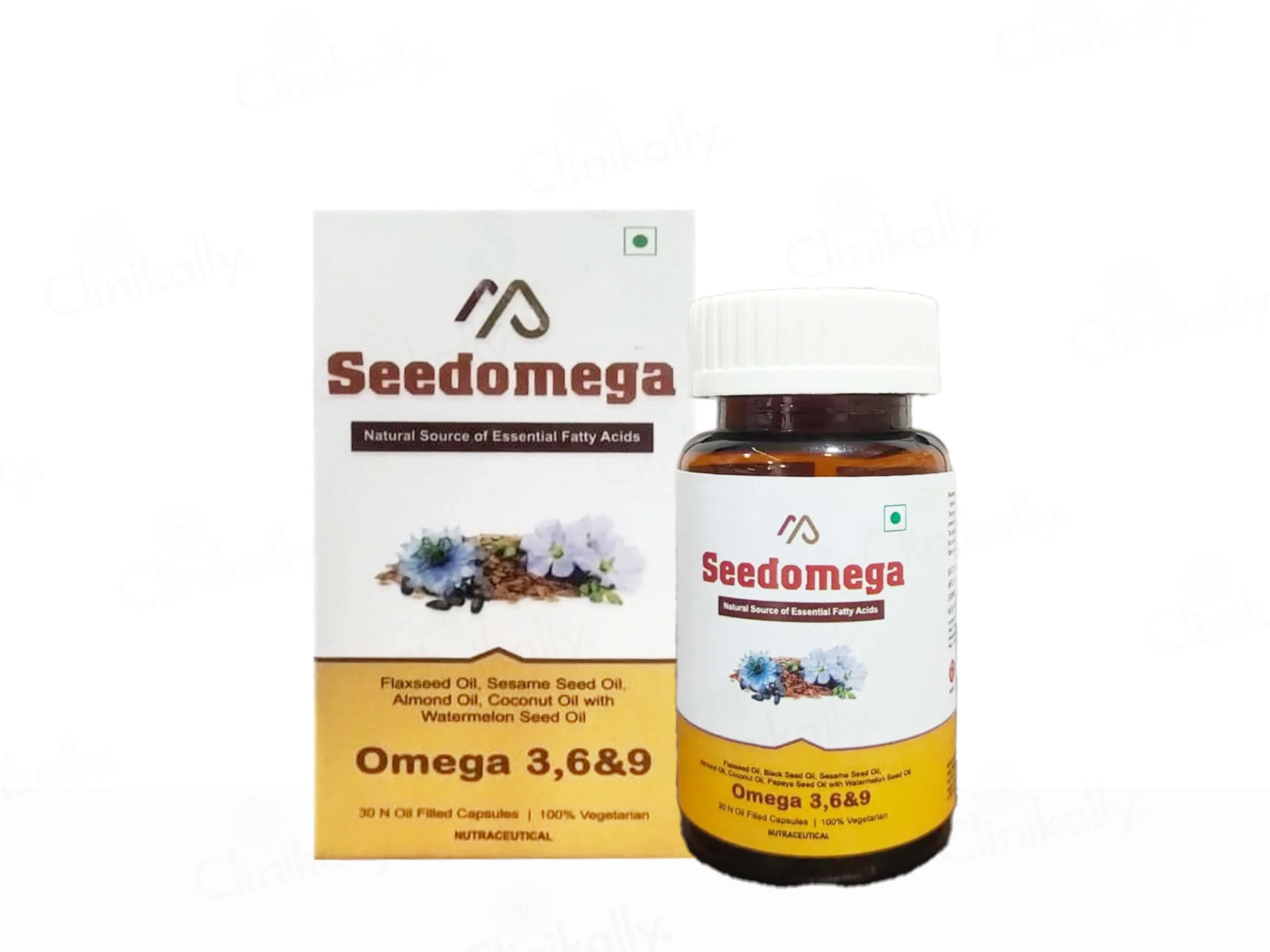 Seedomega Oil Filled Vegetarian Capsule - Image 3