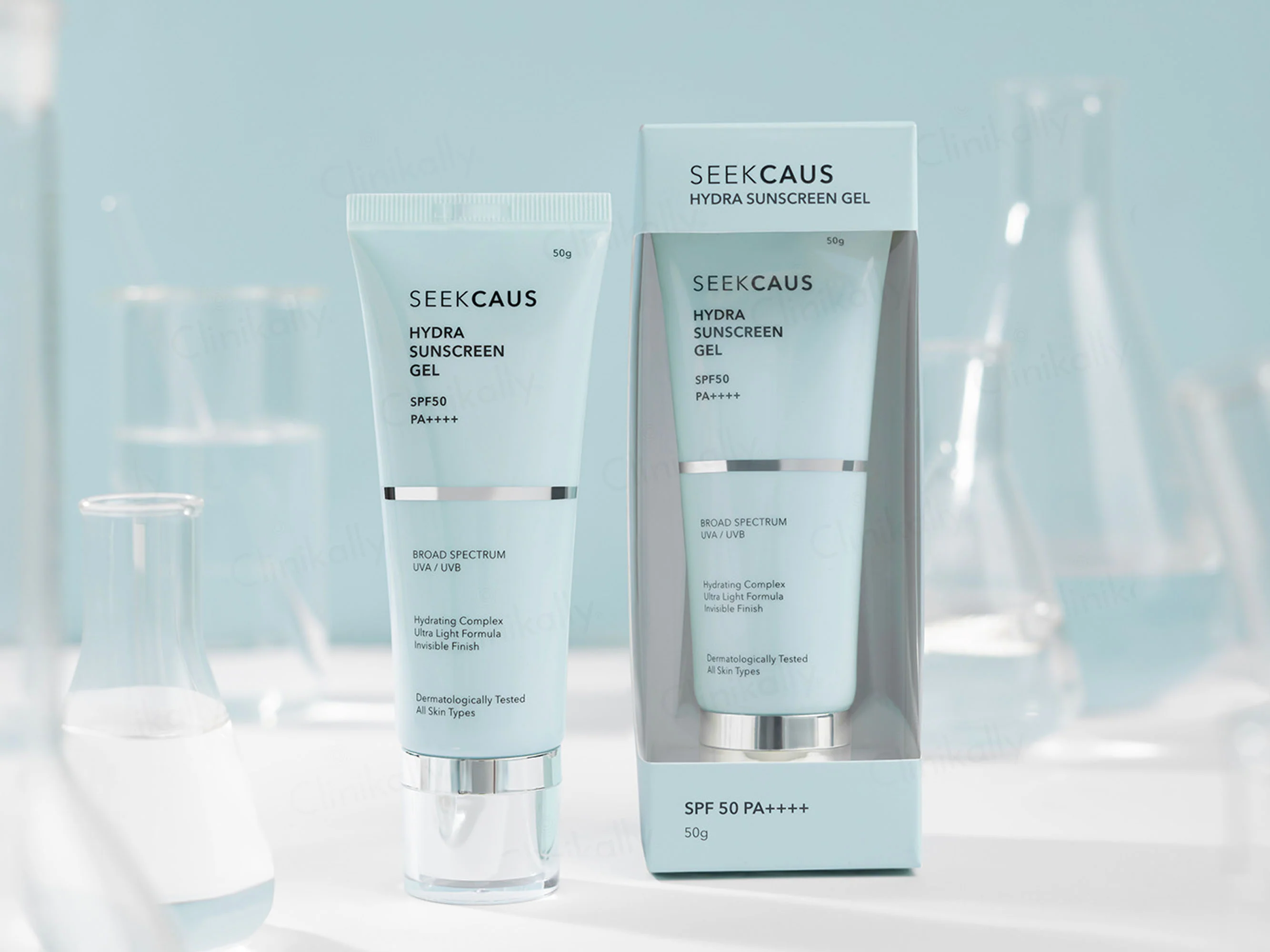 Seekcaus Hydra Sunscreen Gel SPF 50 PA++++ - Image 8