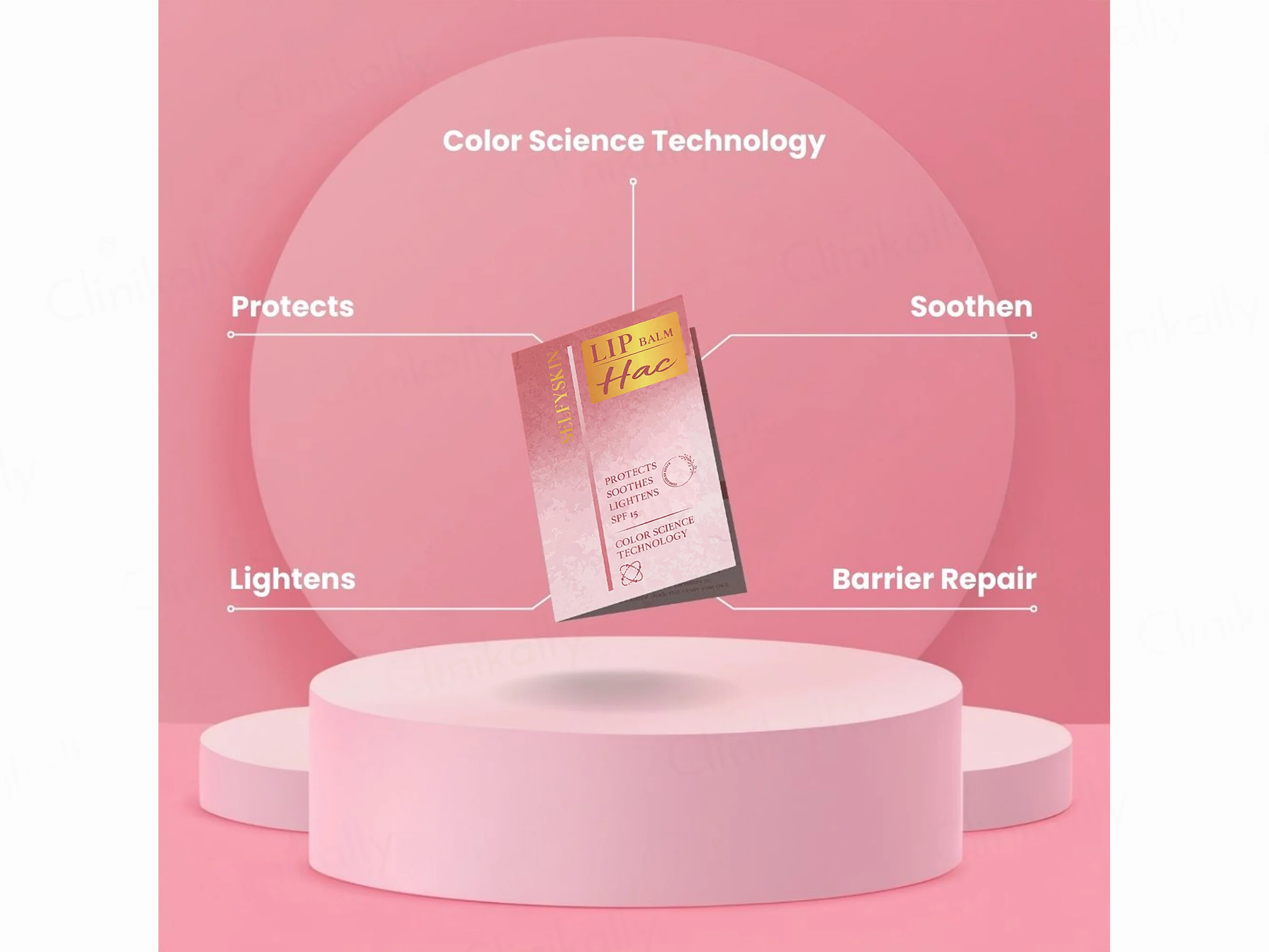 SelfySkin Hac Lip Lightening Balm SPF 15 - Image 3