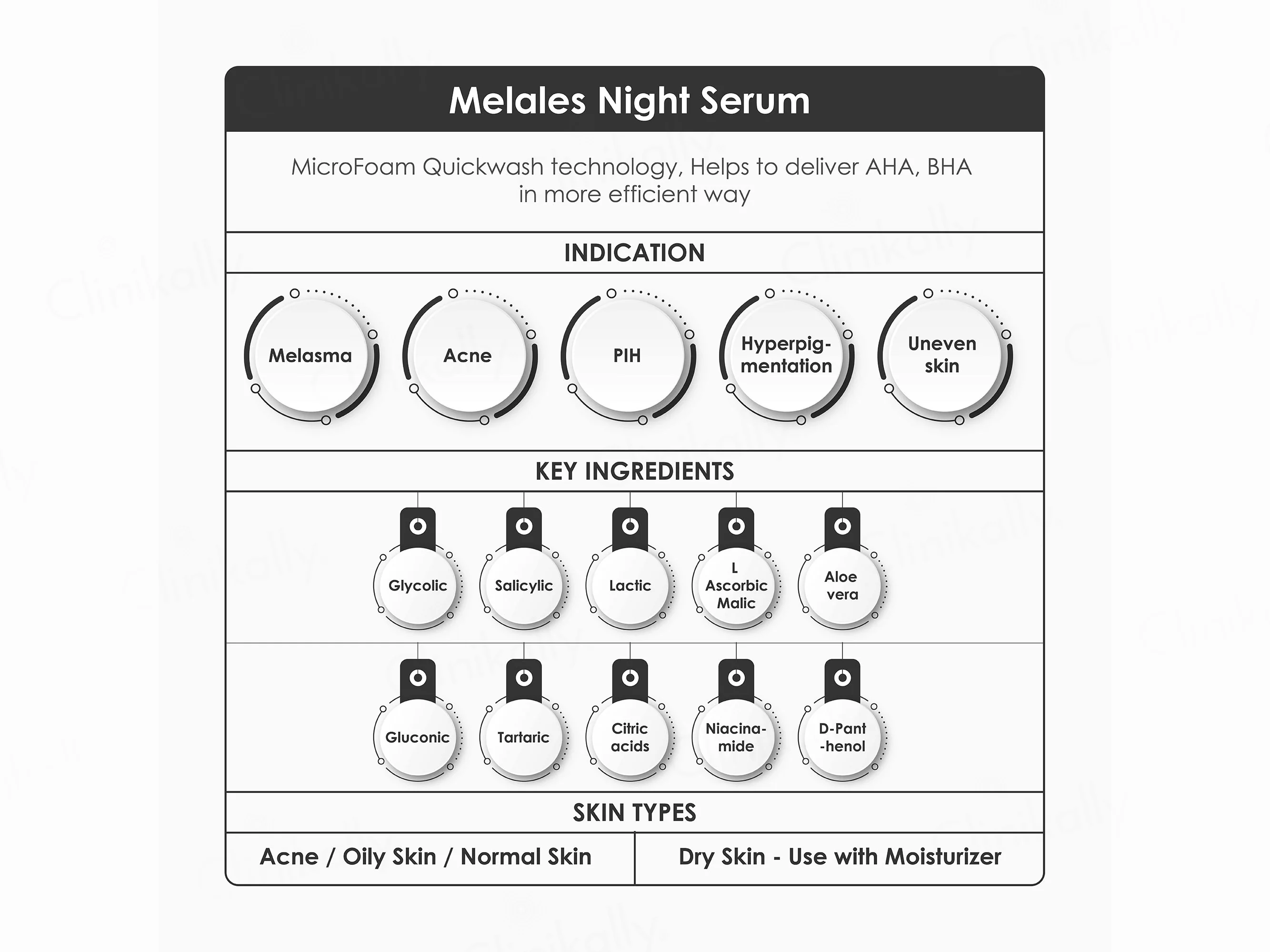 SelfySkin Melales Night Skin Serum - Image 4