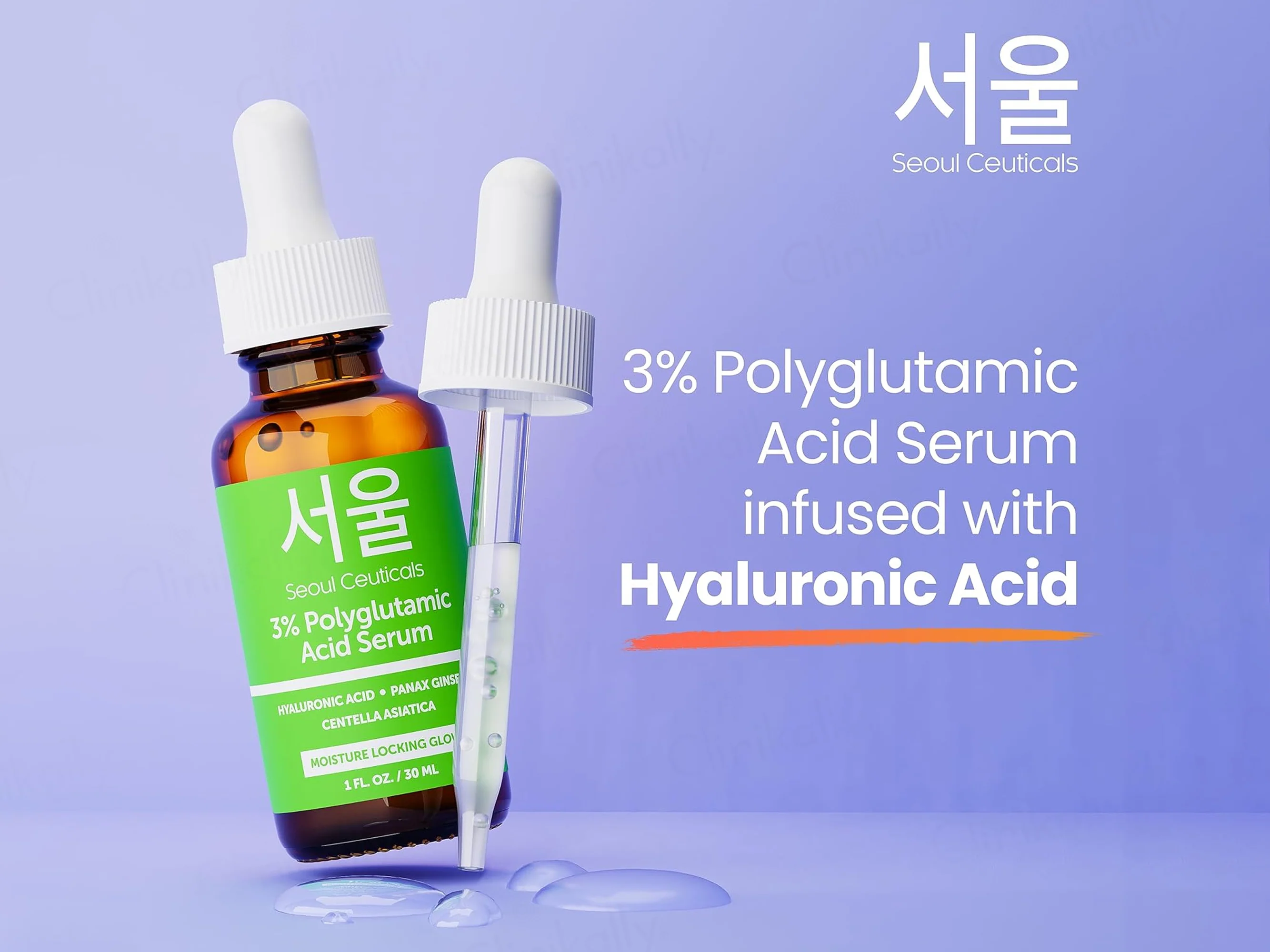SeoulCeuticals 3% Polyglutamic Acid Face Serum - Image 5