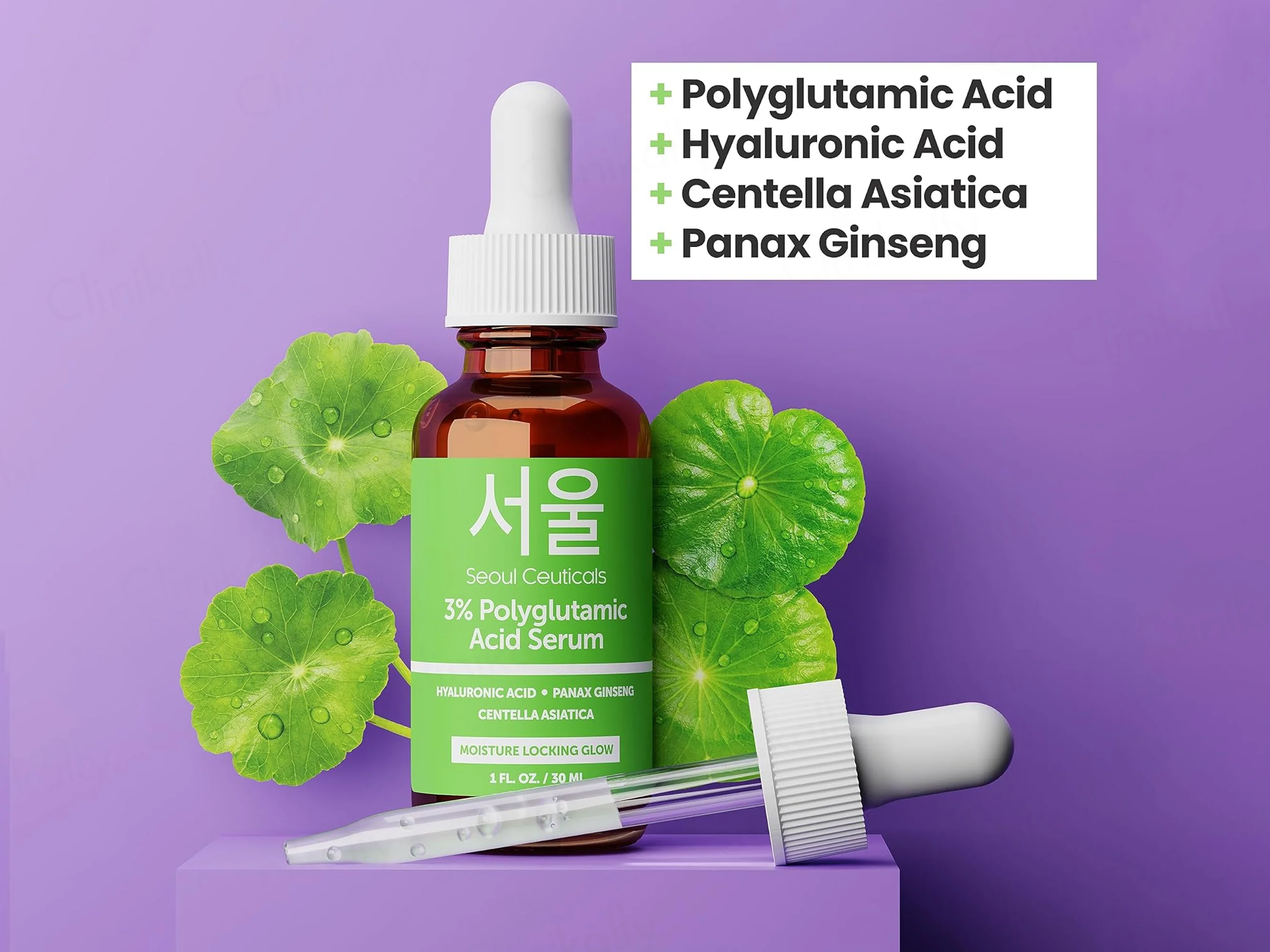 SeoulCeuticals 3% Polyglutamic Acid Face Serum - Image 6
