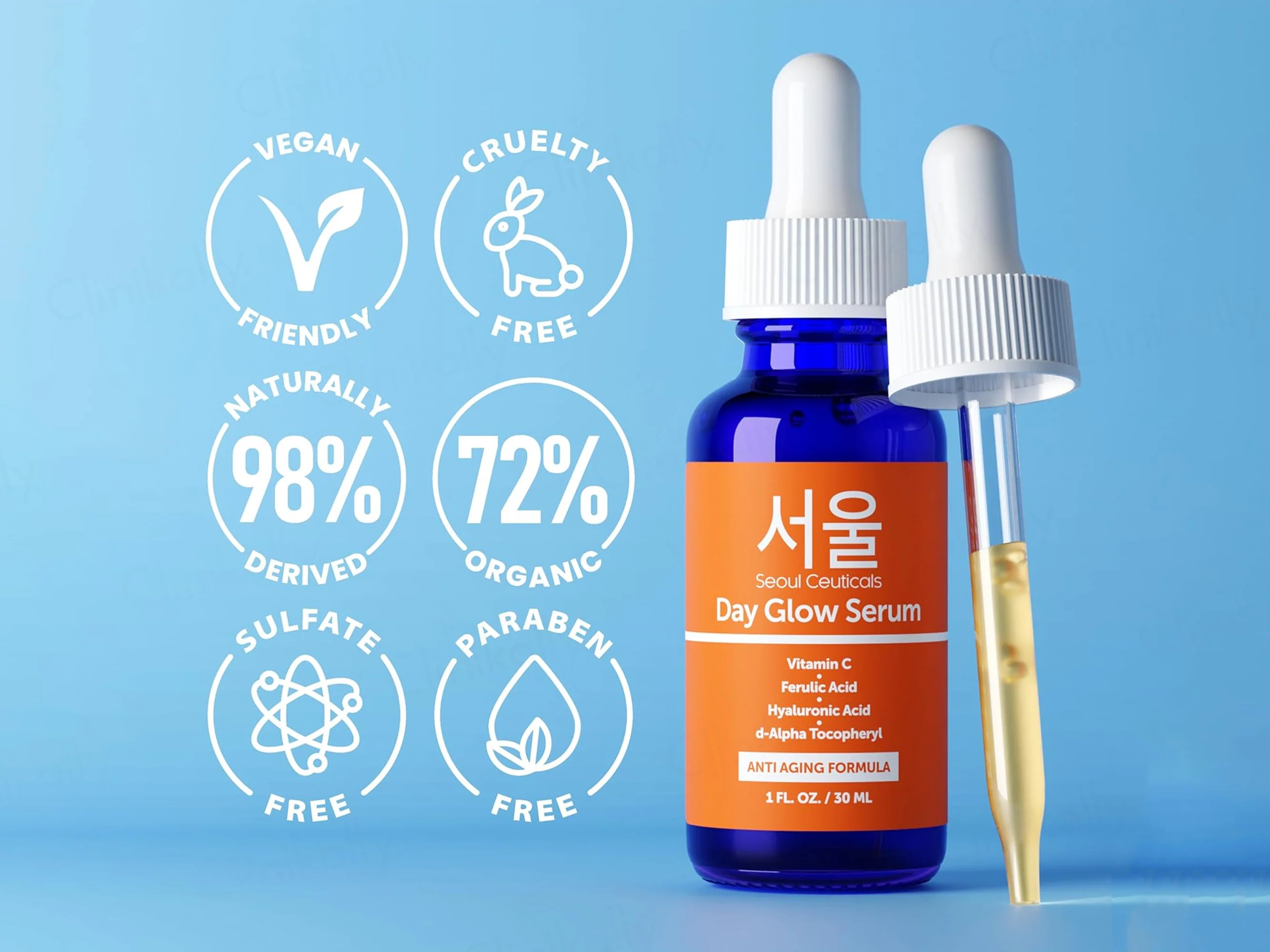 SeoulCeuticals Day Glow Anti Aging Face Serum - Image 6