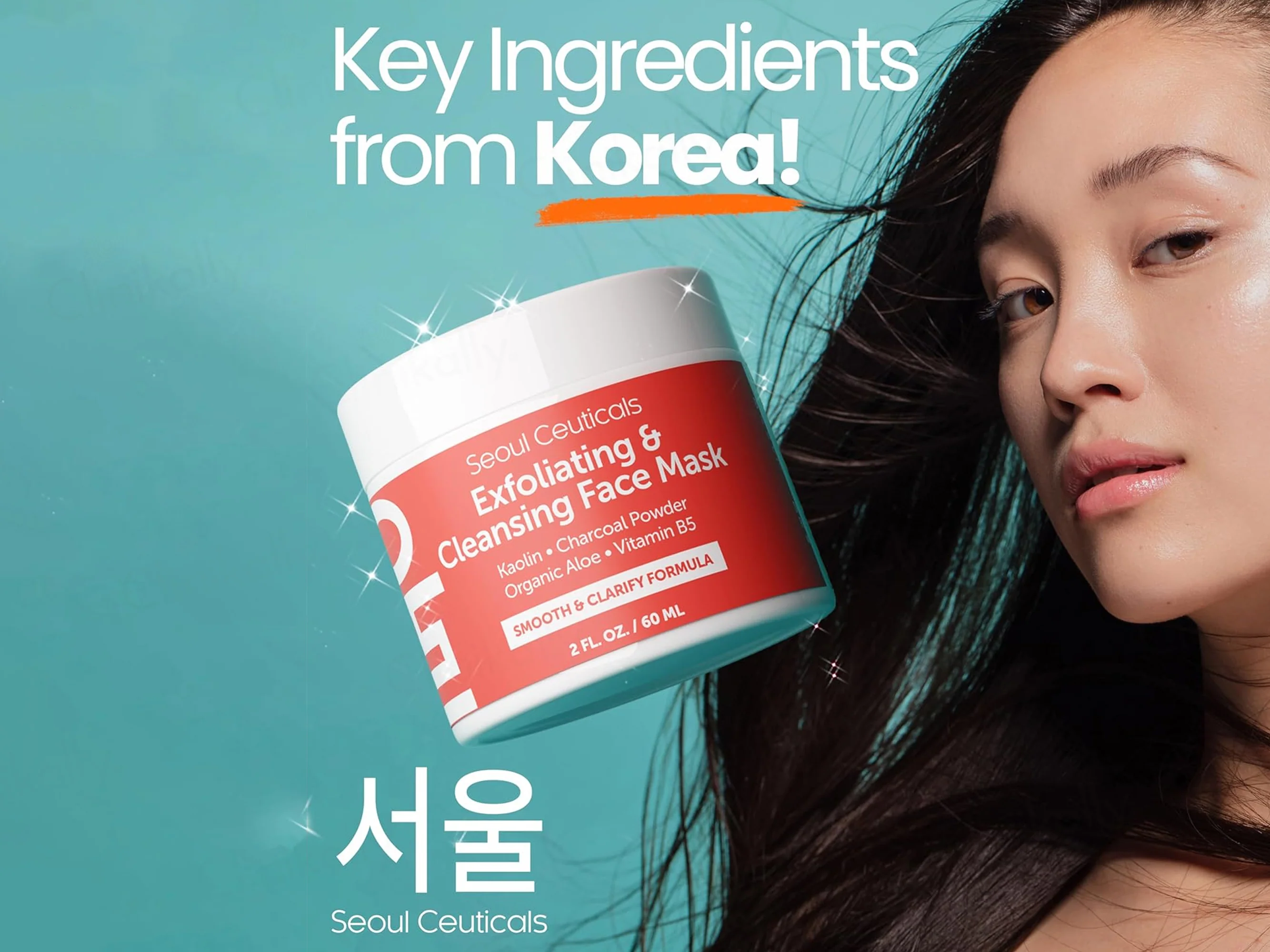 SeoulCeuticals Exfoliating & Cleansing Face Mask - Image 4