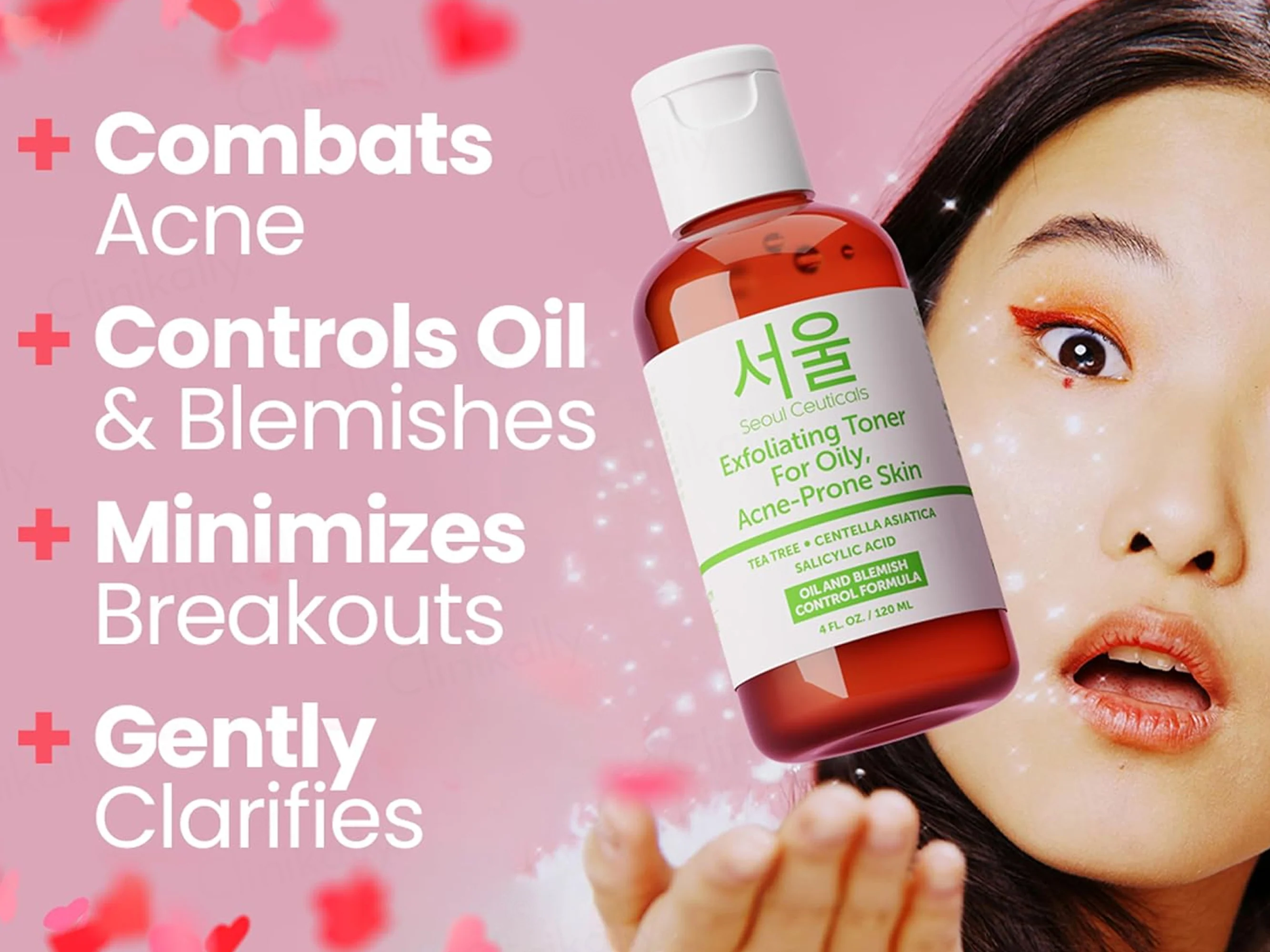 SeoulCeuticals Exfoliating Toner For Oily Acne-Prone Skin - Image 2