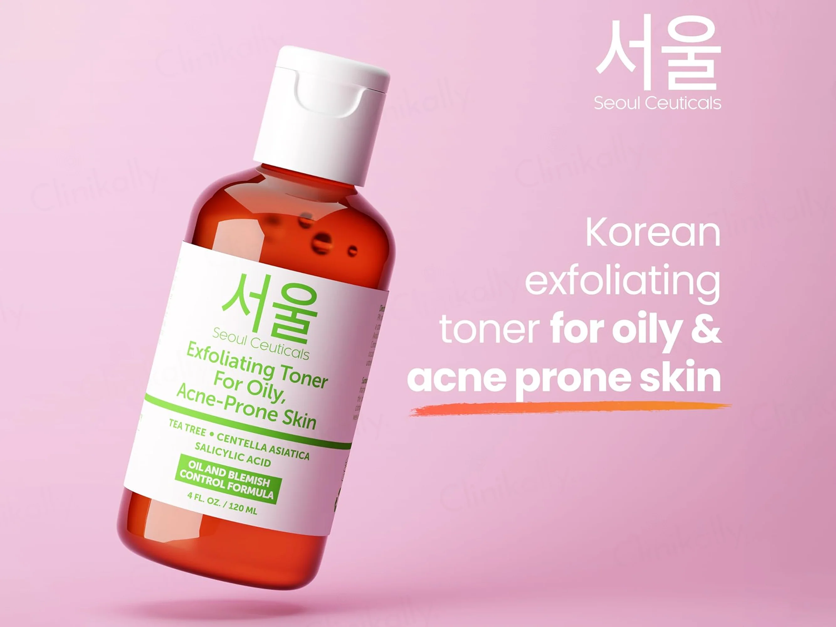 SeoulCeuticals Exfoliating Toner For Oily Acne-Prone Skin - Image 4