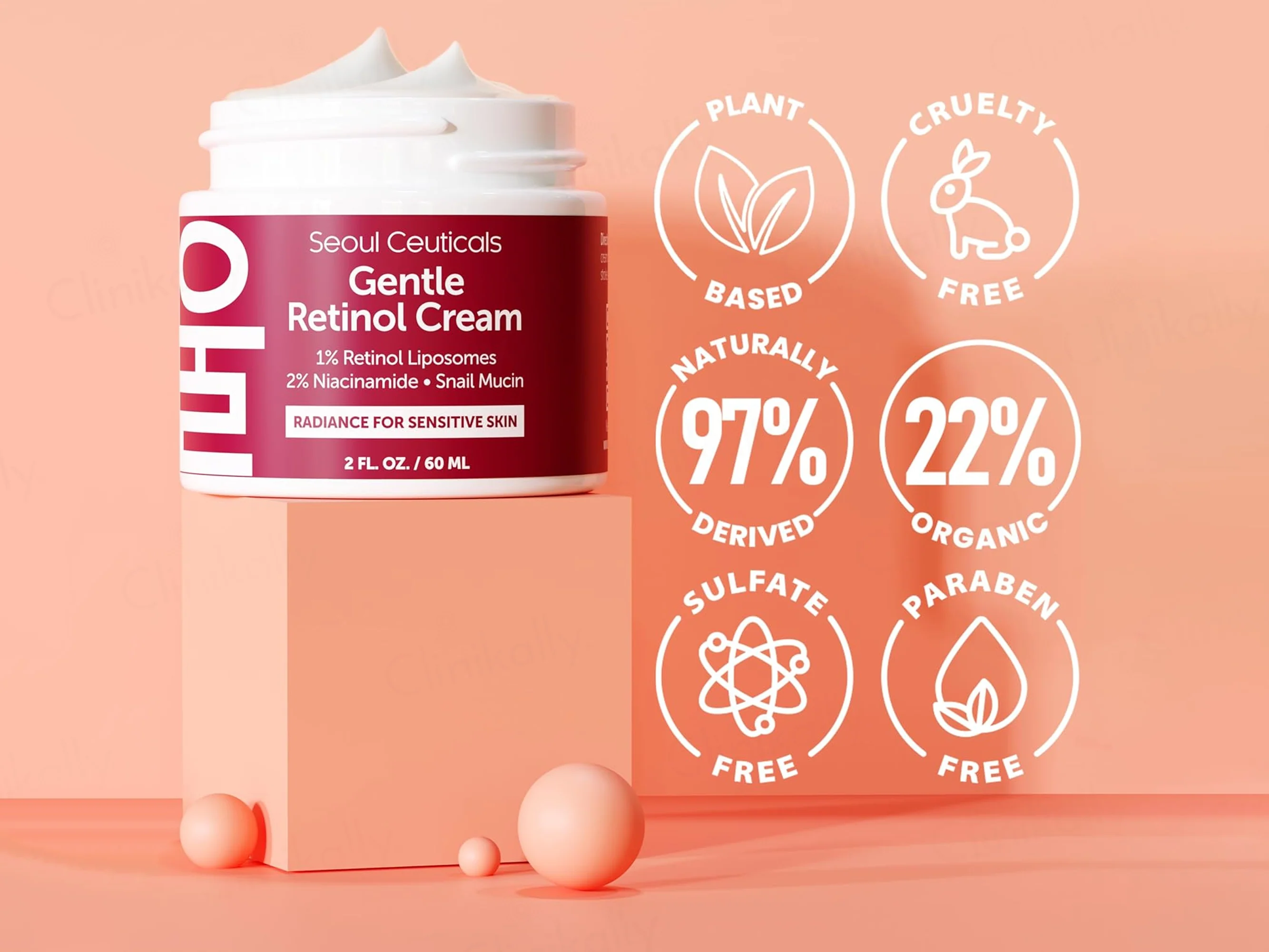 SeoulCeuticals Gentle Retinol Cream For Sensitive Skin - Image 4