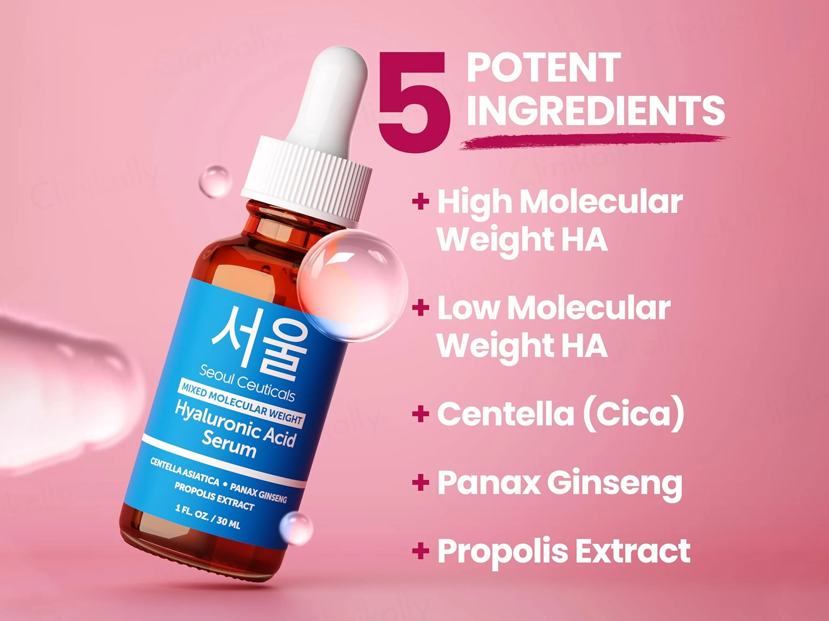 SeoulCeuticals Hyaluronic Acid Face Serum - Image 3