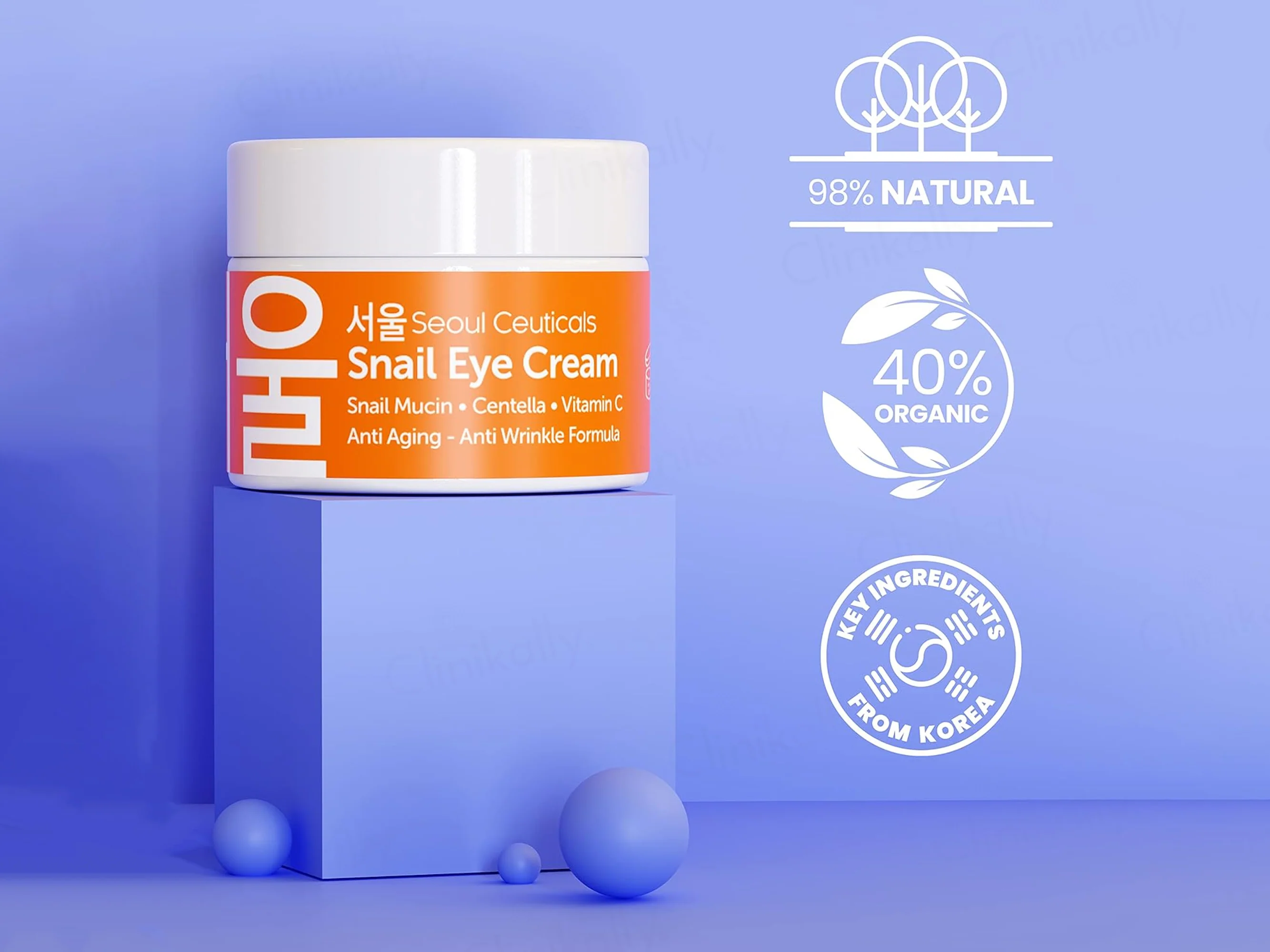 SeoulCeuticals Snail Mucin Eye Cream - Image 3