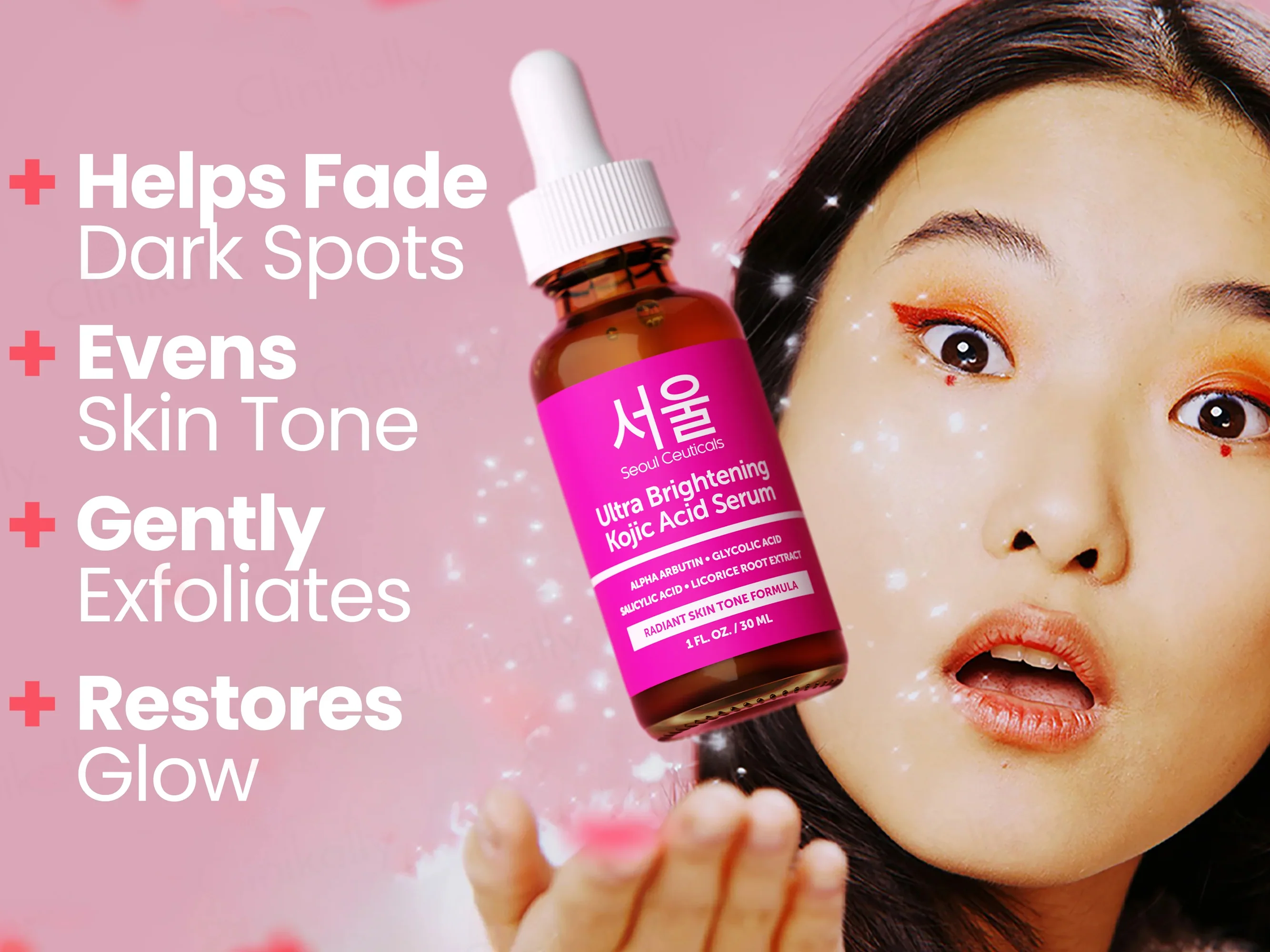 SeoulCeuticals Ultra Brightening Kojic Acid Face Serum - Image 2
