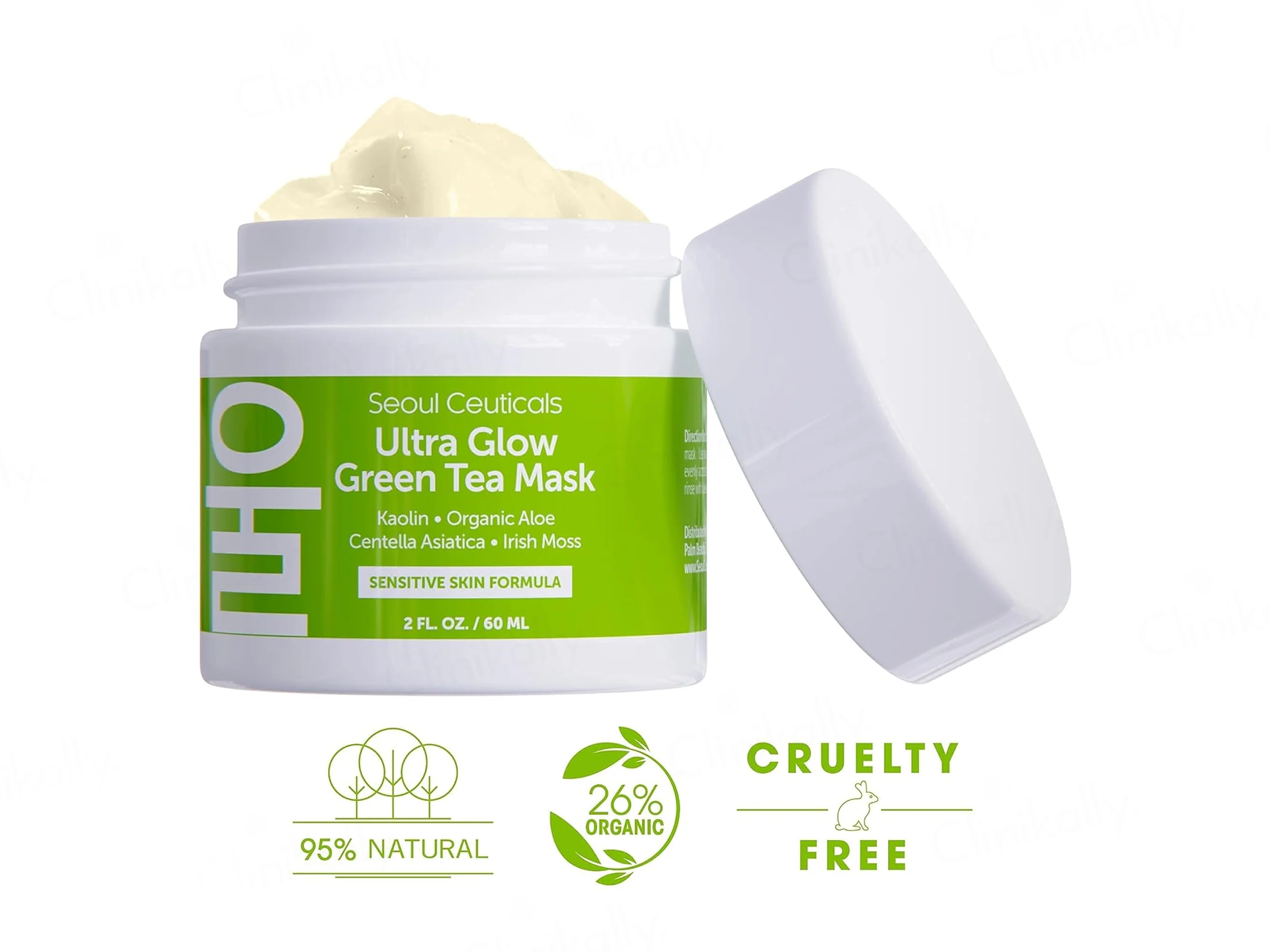 SeoulCeuticals Ultra Glow Green Tea Mask - Image 8
