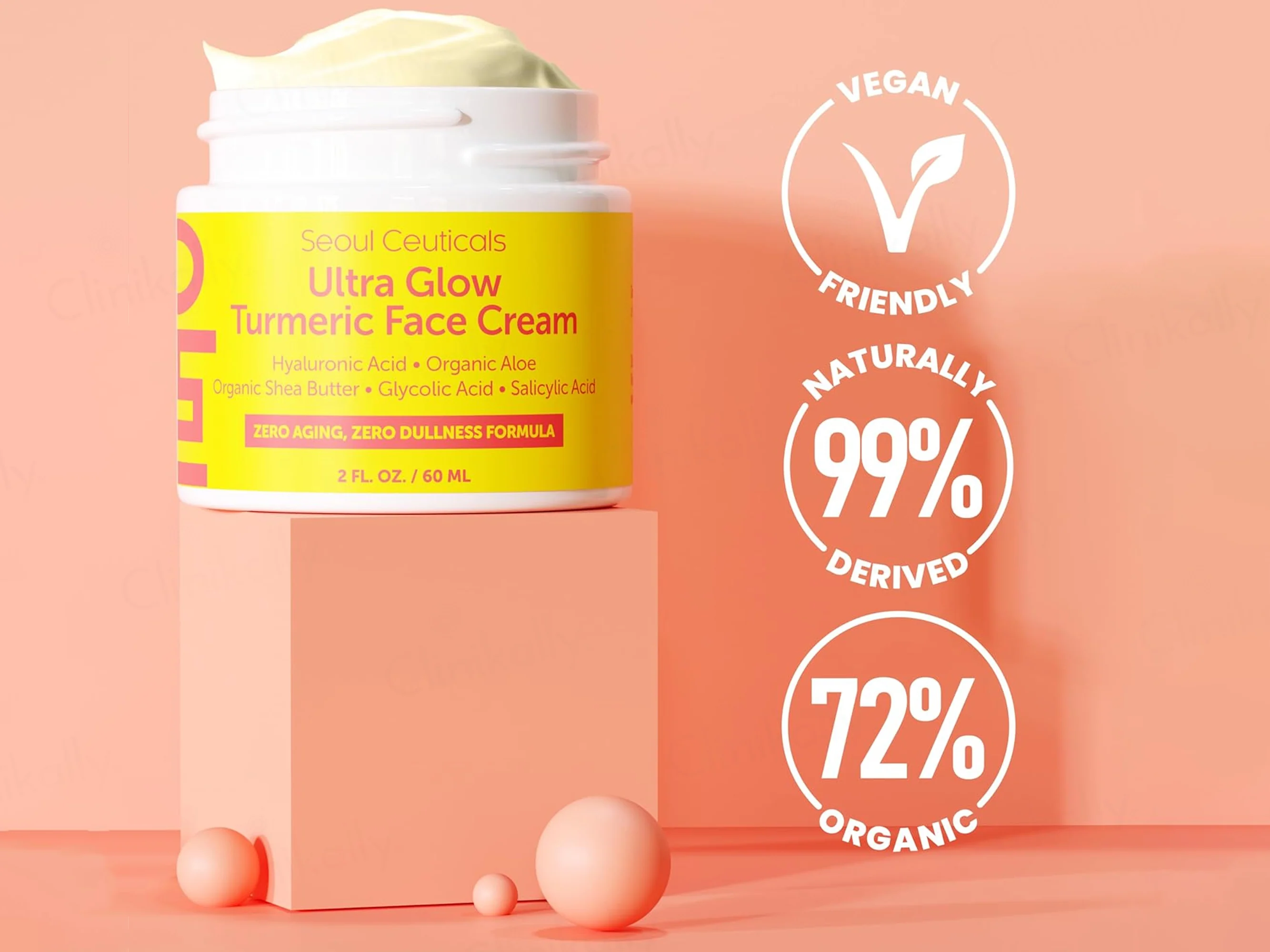 SeoulCeuticals Ultra Glow Turmeric Face Cream - Image 3