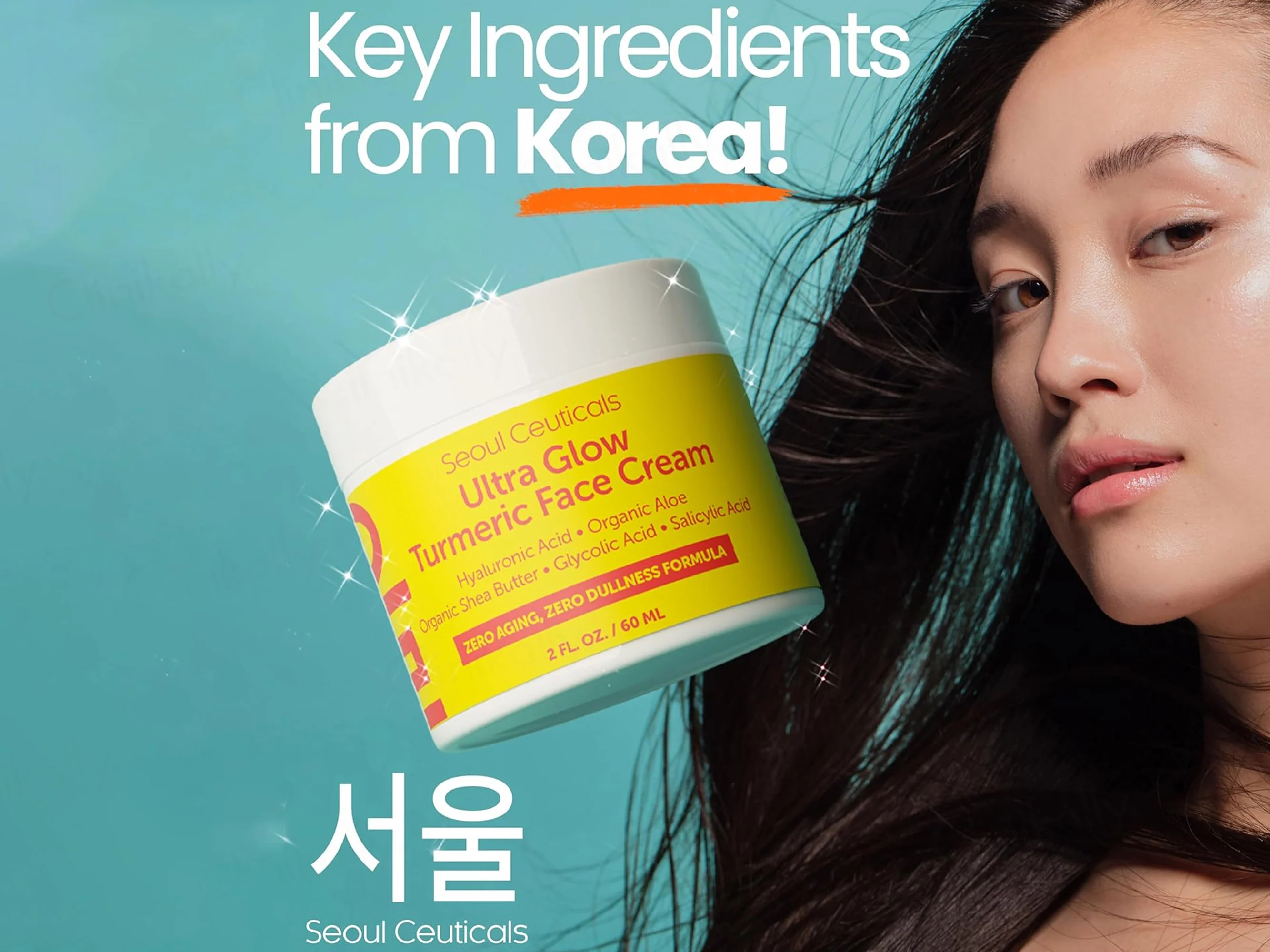SeoulCeuticals Ultra Glow Turmeric Face Cream - Image 4