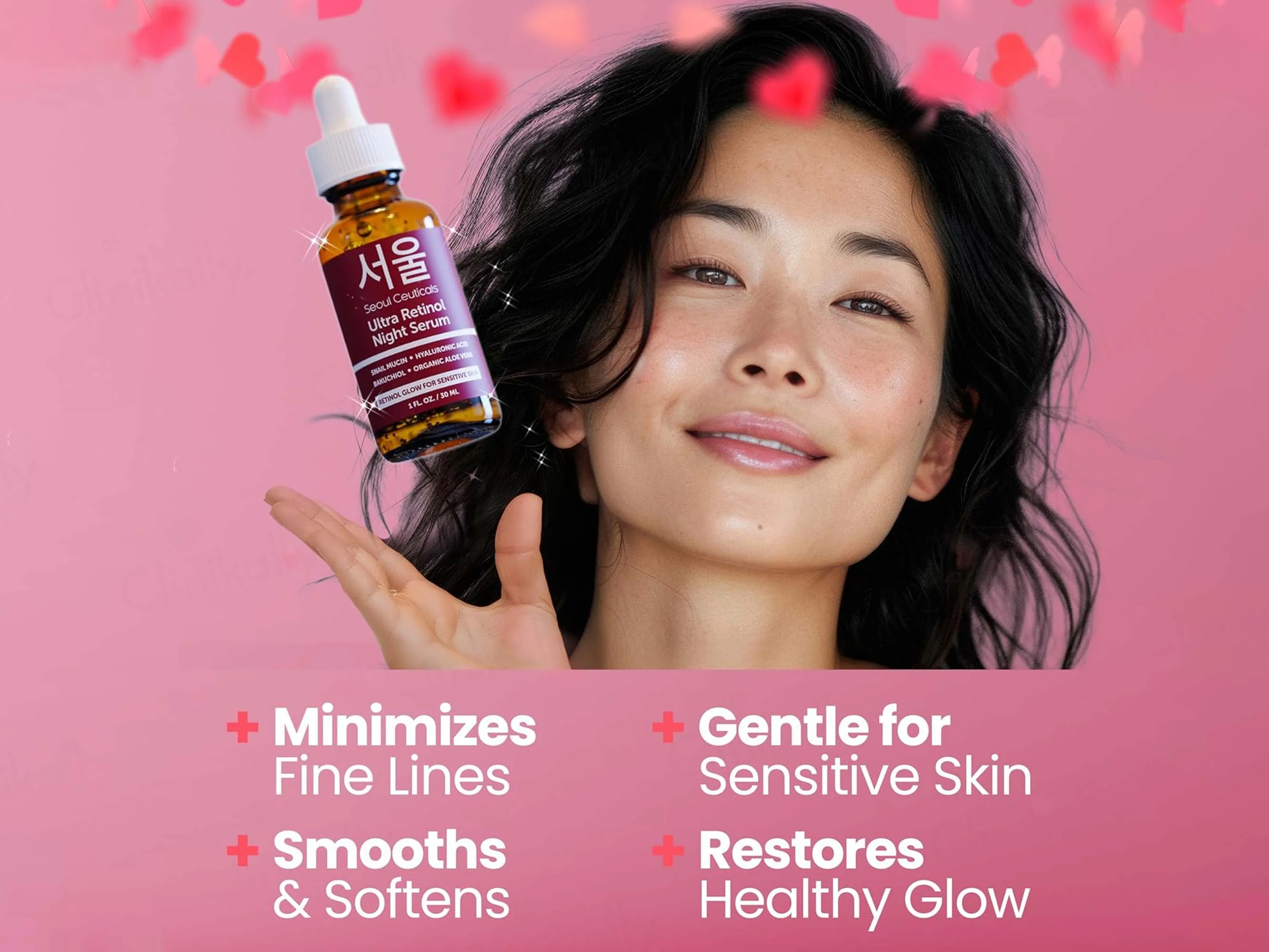 SeoulCeuticals Ultra Retinol Night Face Serum For Sensitive Skin - Image 5