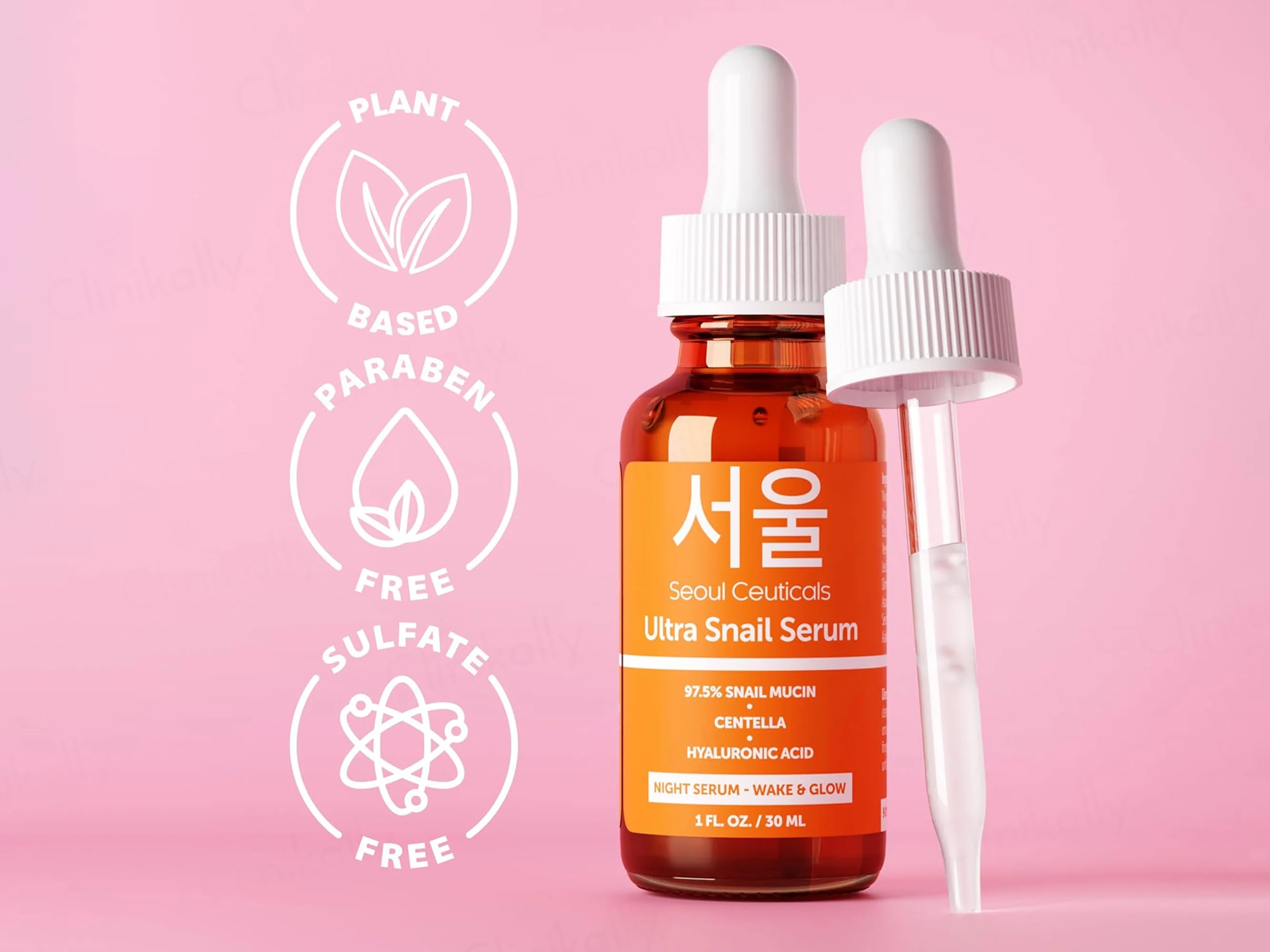 SeoulCeuticals Ultra Snail Mucin Night Face Serum - Image 8