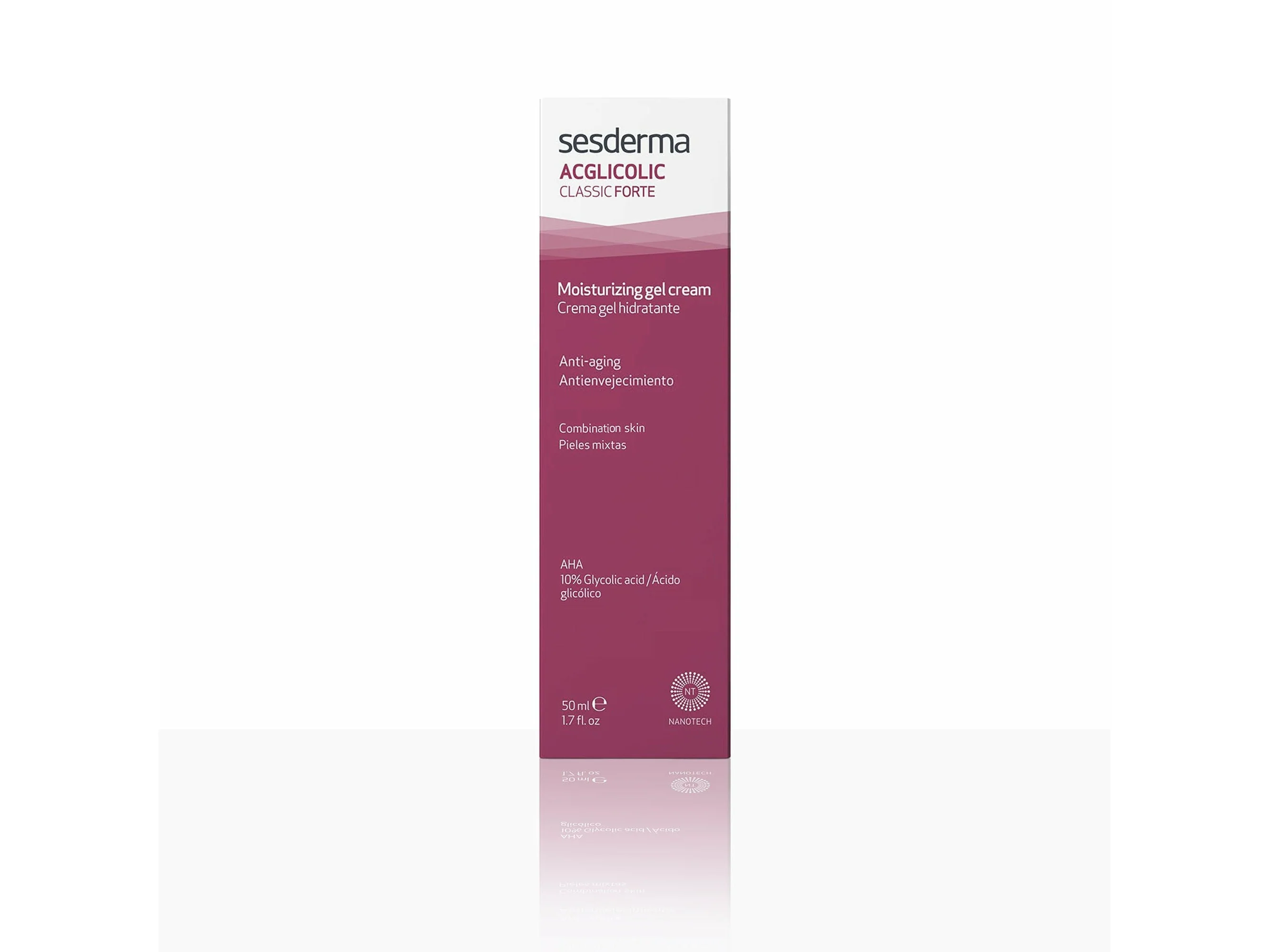 Sesderma Acglicolic Classic Forte Moisturizing Gel Cream - Image 3